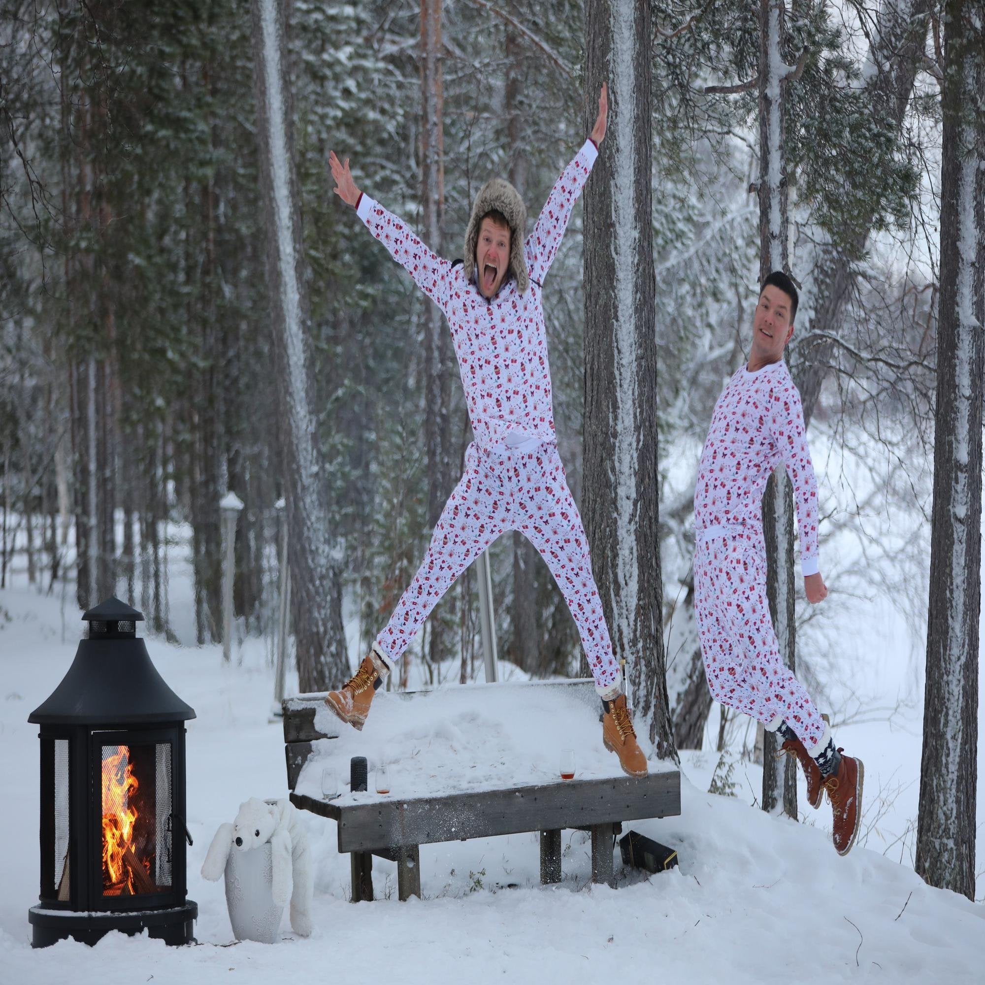 come apparecchiare la tavola a natale - Illustration