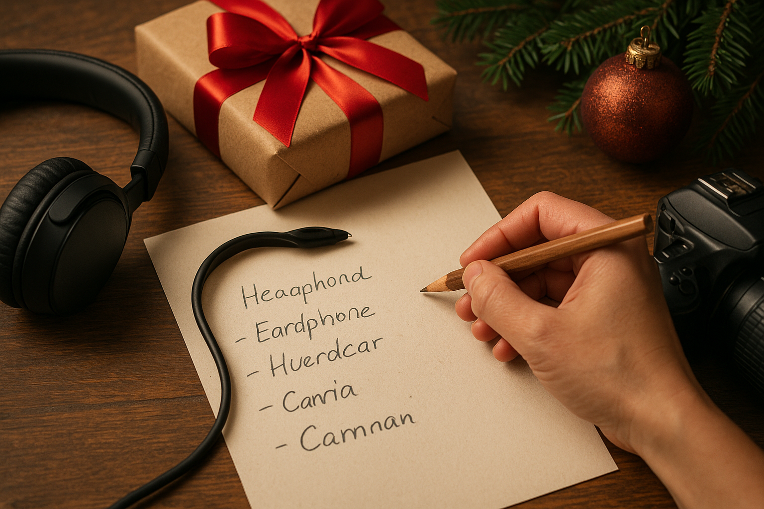 wat te vragen voor kerst - Illustration
