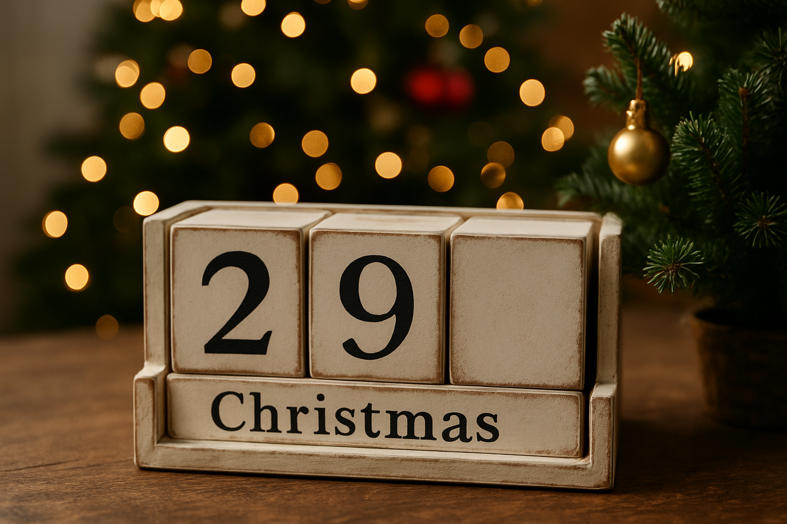 how many days until christmas 2025 - Illustration