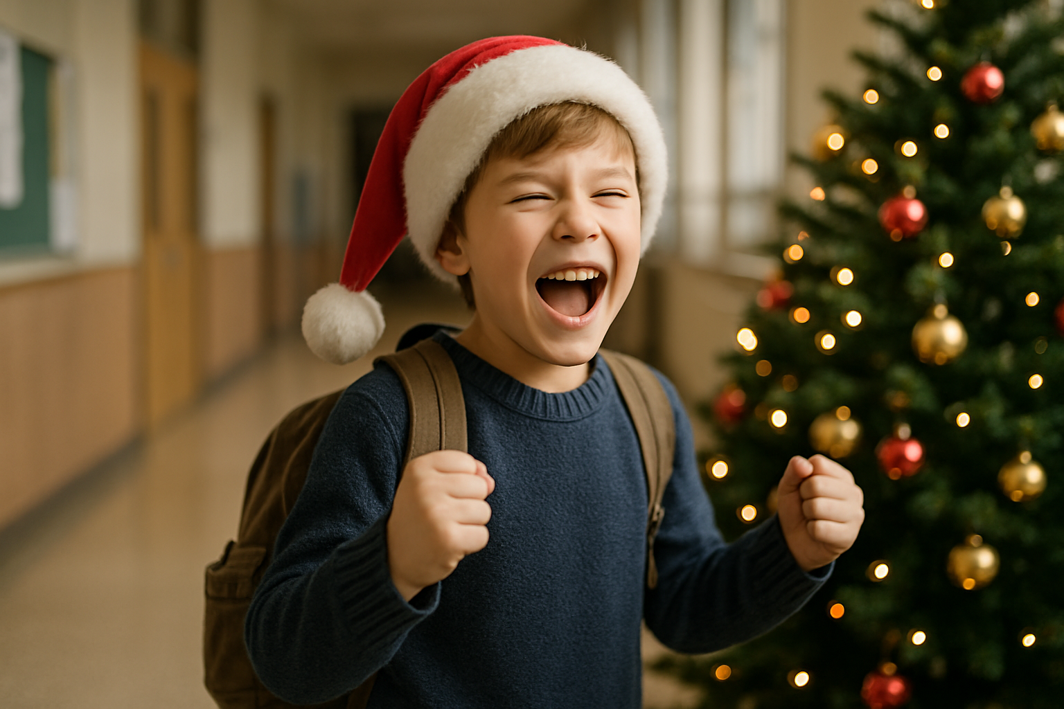 quando iniziano le vacanze di natale - Illustration