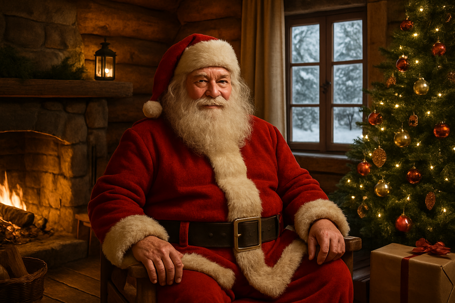 dove vive babbo natale - Illustration