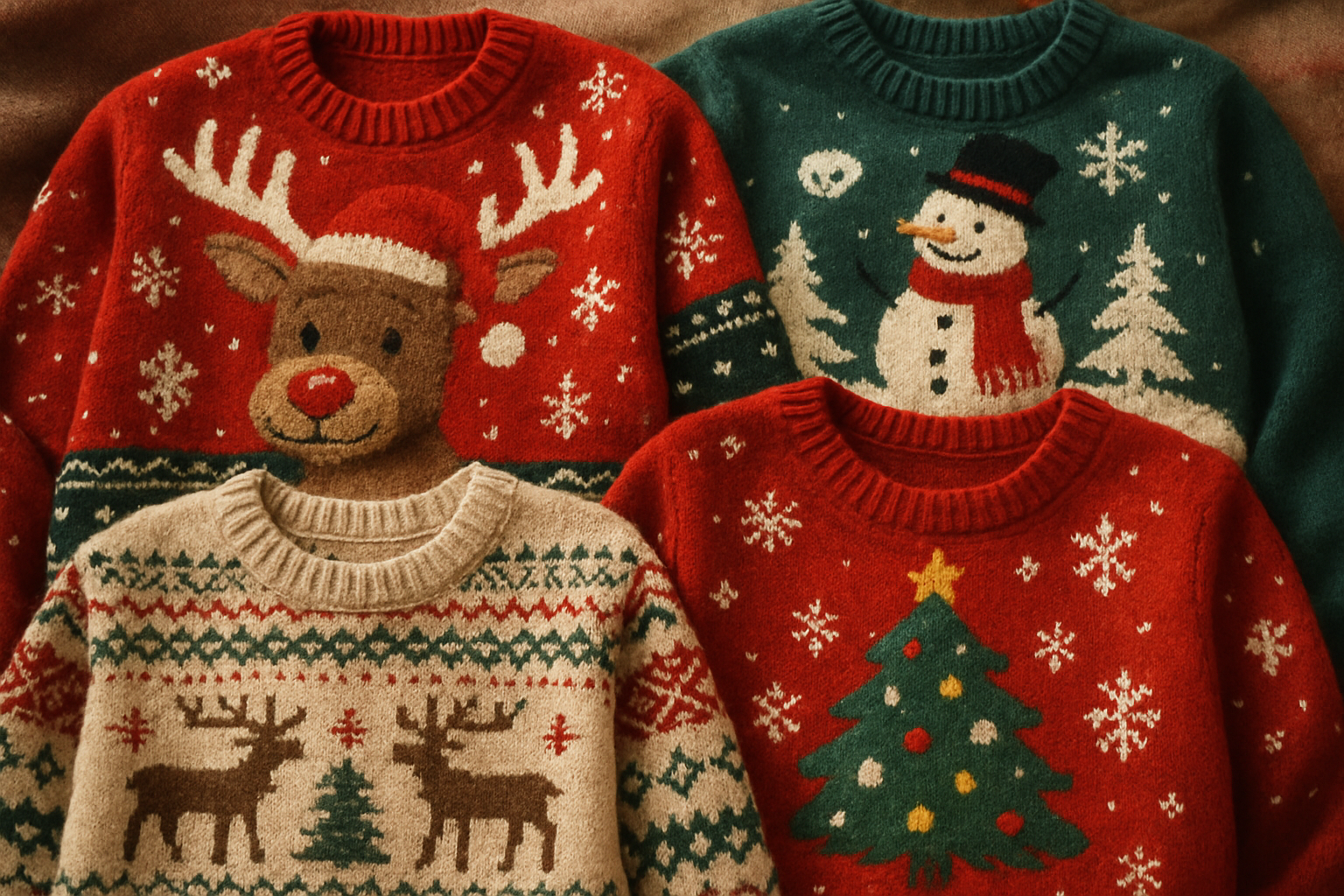 maglioni di natale - Illustration