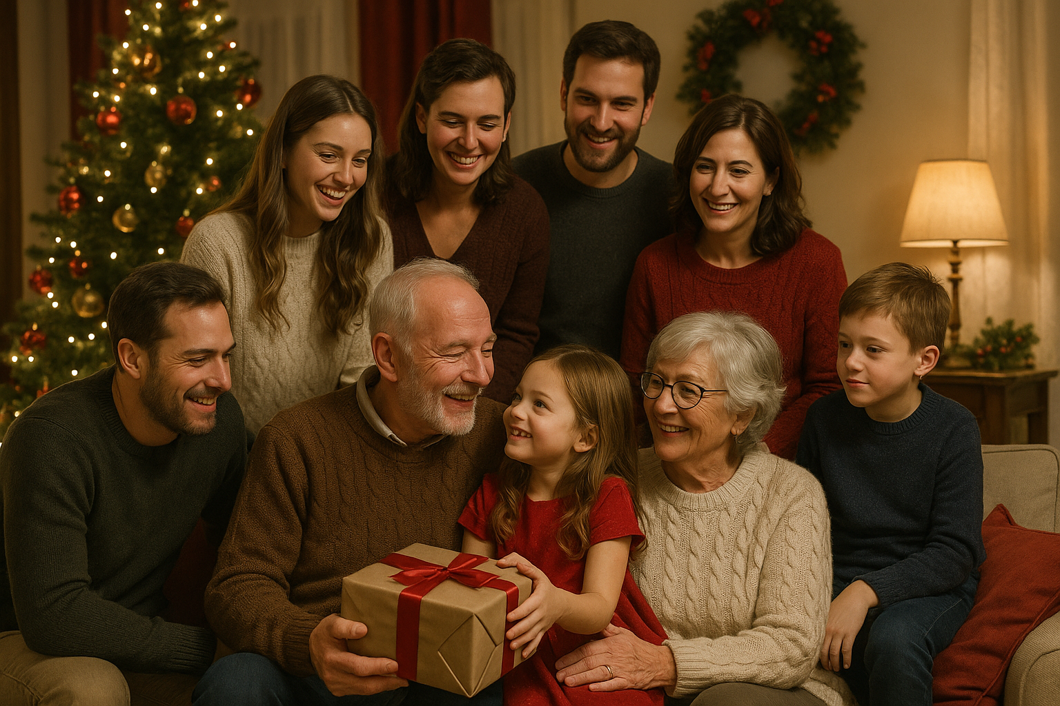 indovina chi viene a natale - Illustration