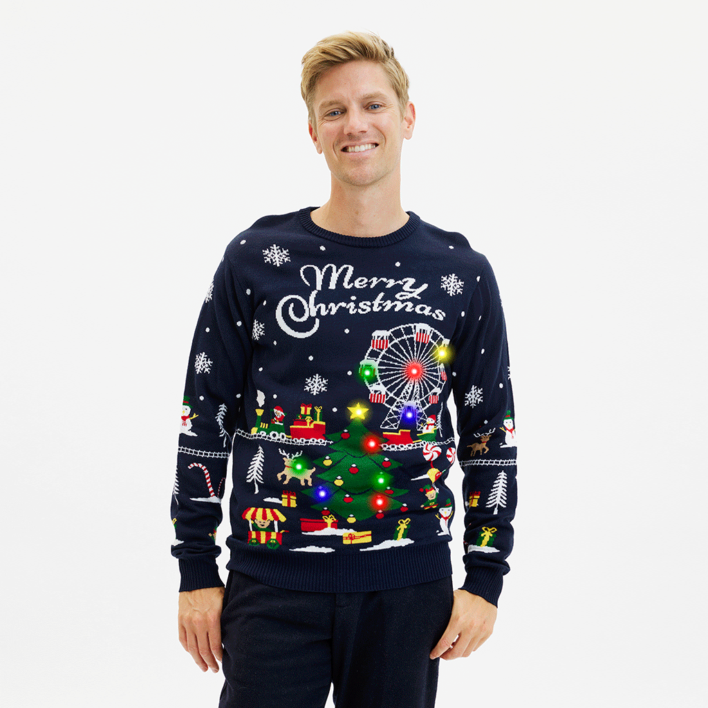 Il maglione natalizio del mercatino di Natale - Uomo