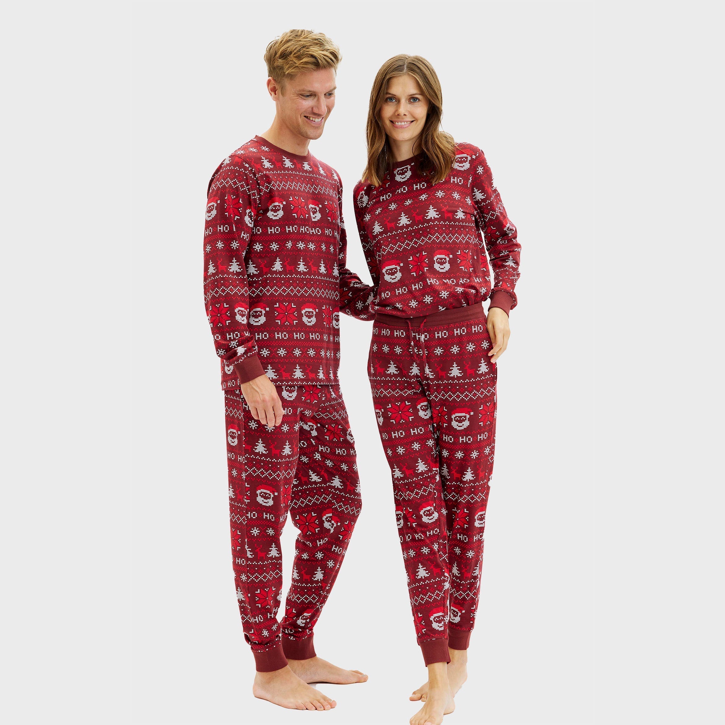 Ho ho ho kerstpyjama - Heren