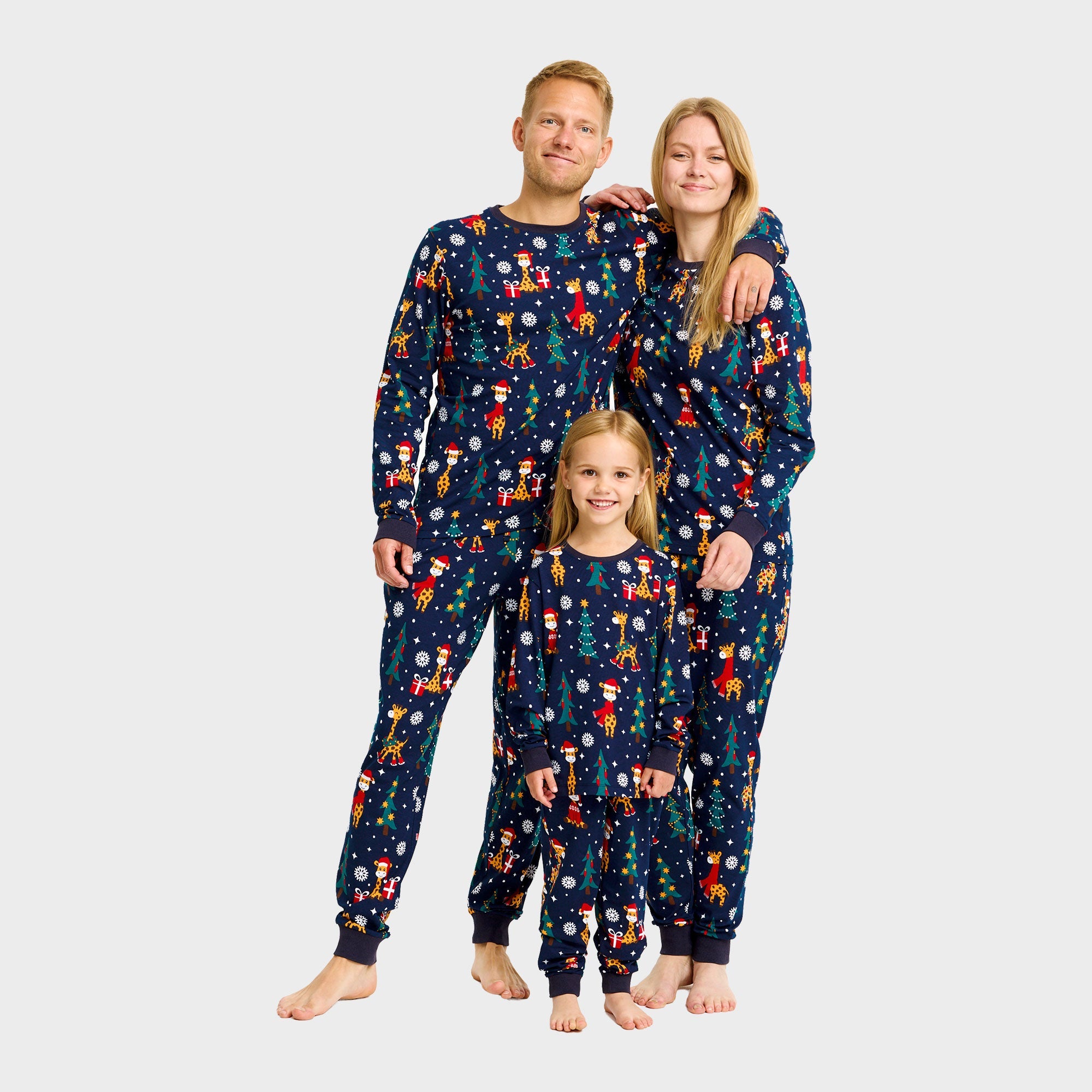 De giraffen kerstpyjama – Heren
