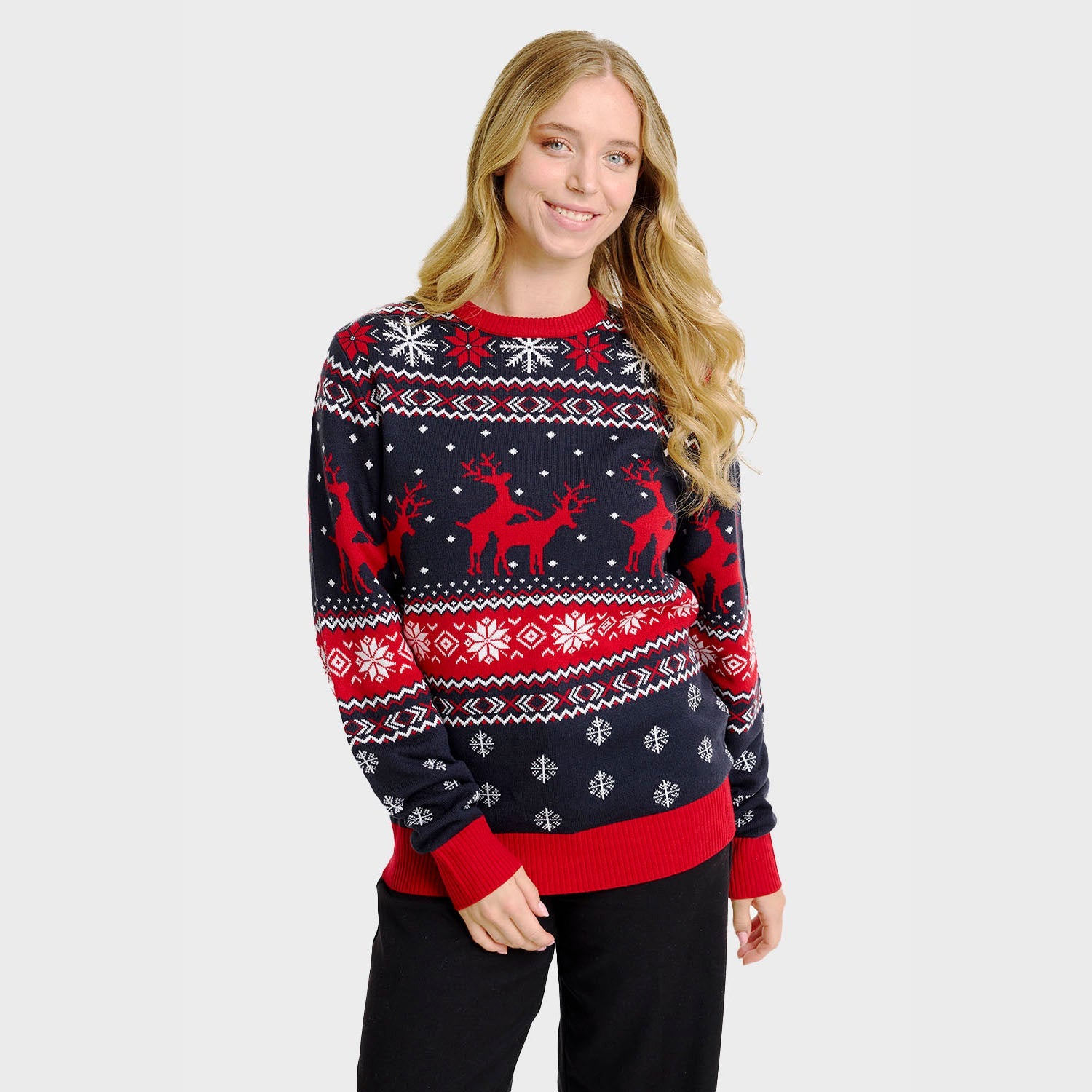 Trendy Reindeer maglione natalizio – Donna