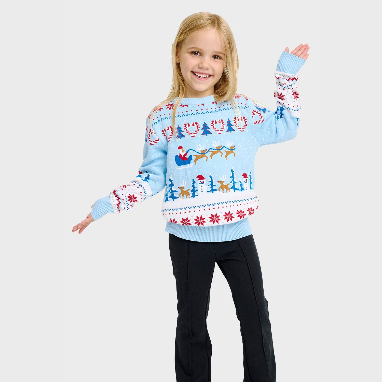 Christmas Wonderland kersttrui – Kinderen