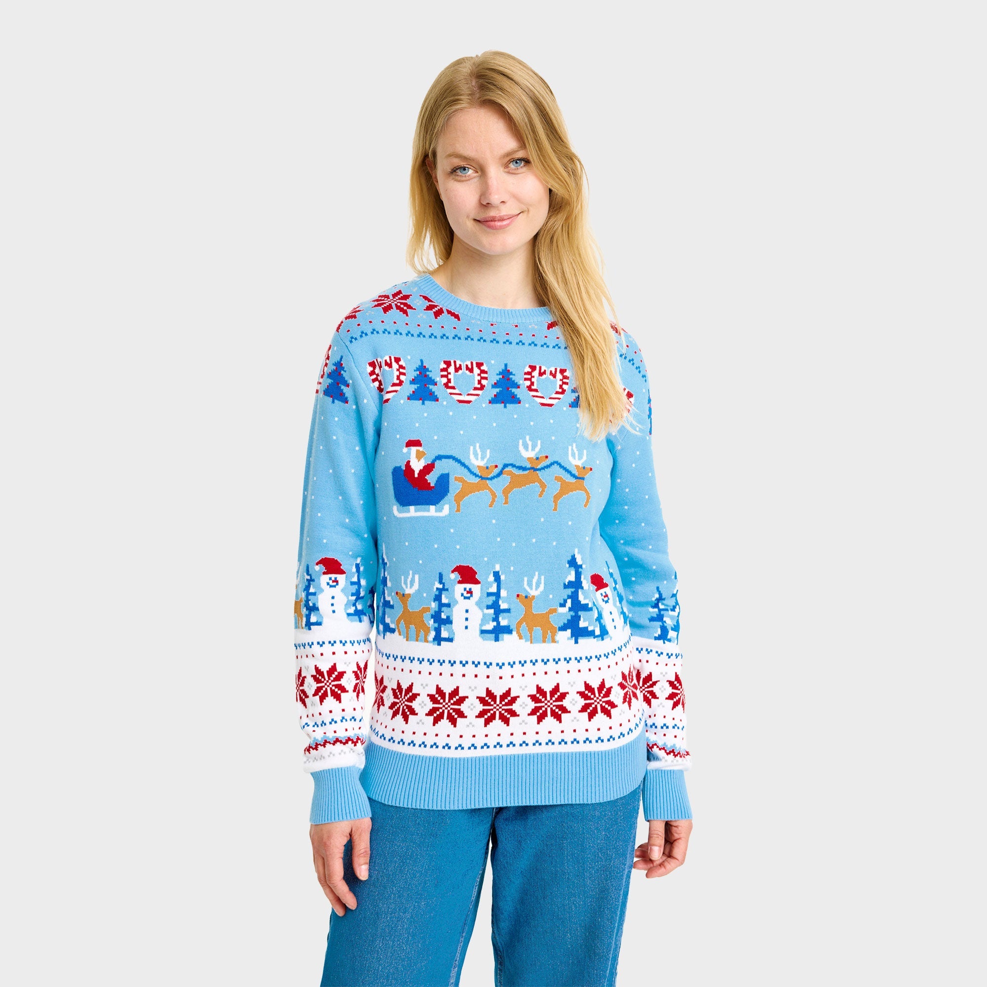 Christmas Wonderland kersttrui –Dames