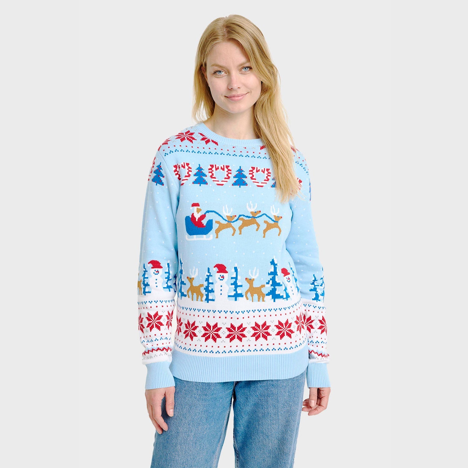 Christmas Wonderland maglione natalizio – Donna