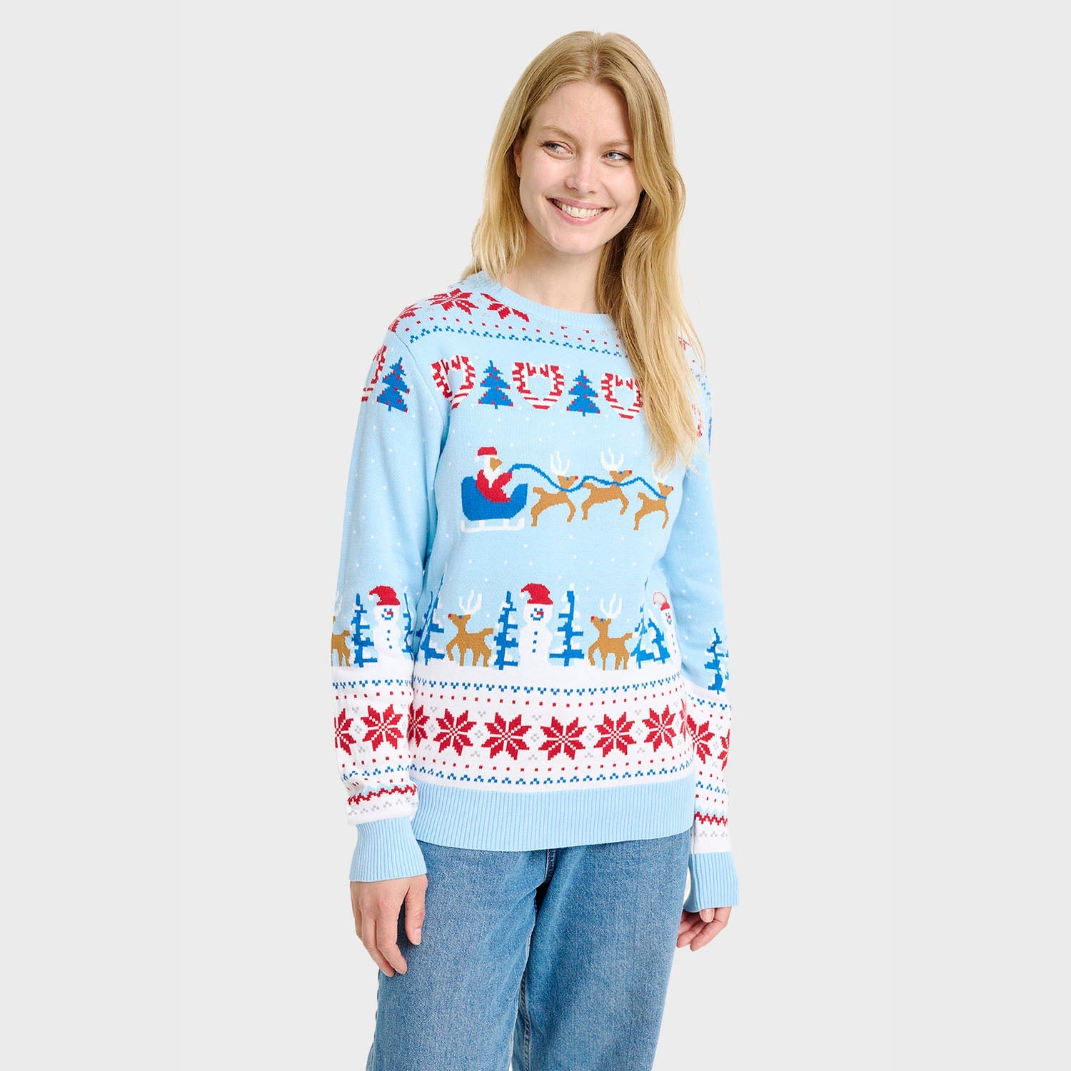 Christmas Wonderland kersttrui –Dames