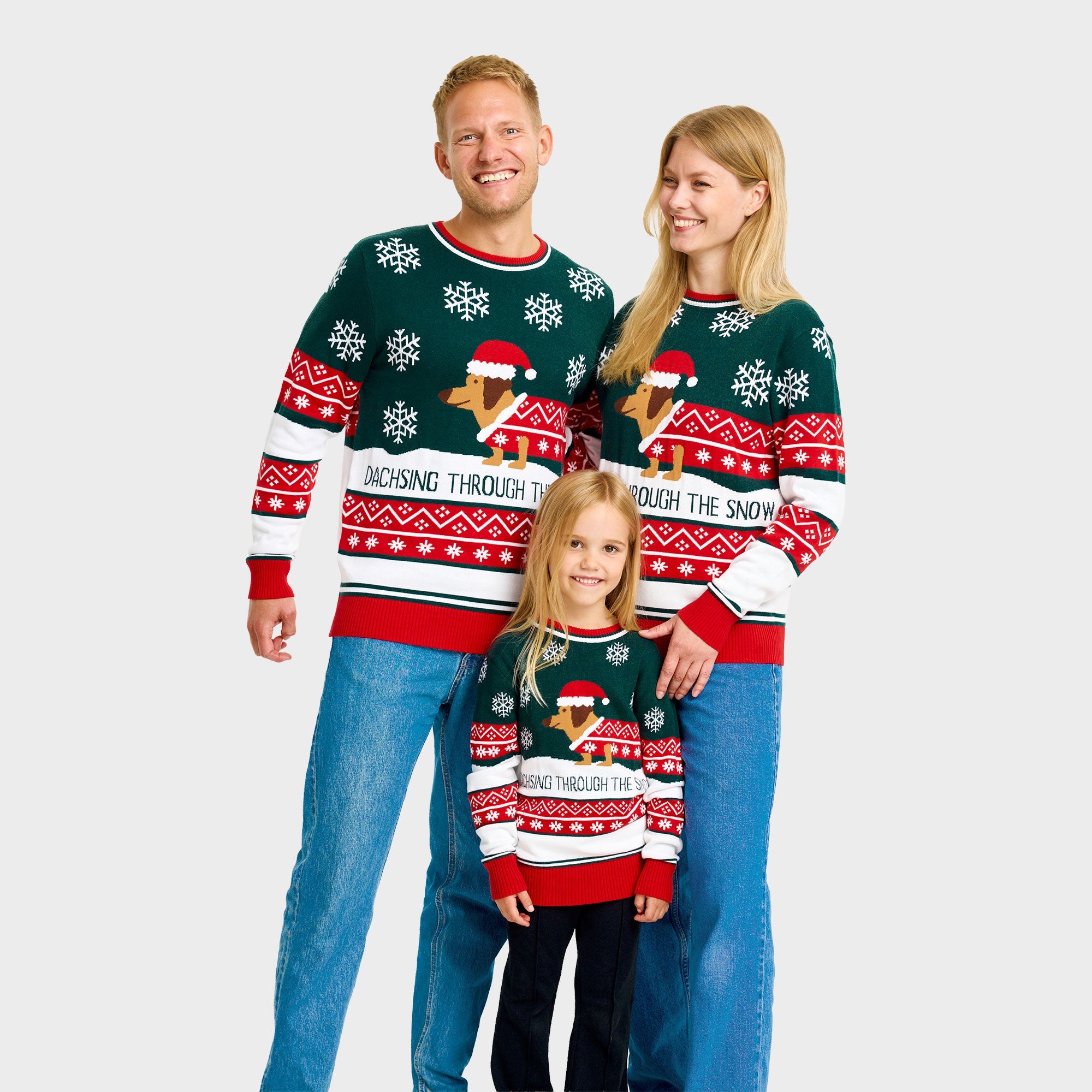 Dashing Around kersttrui – Kinderen