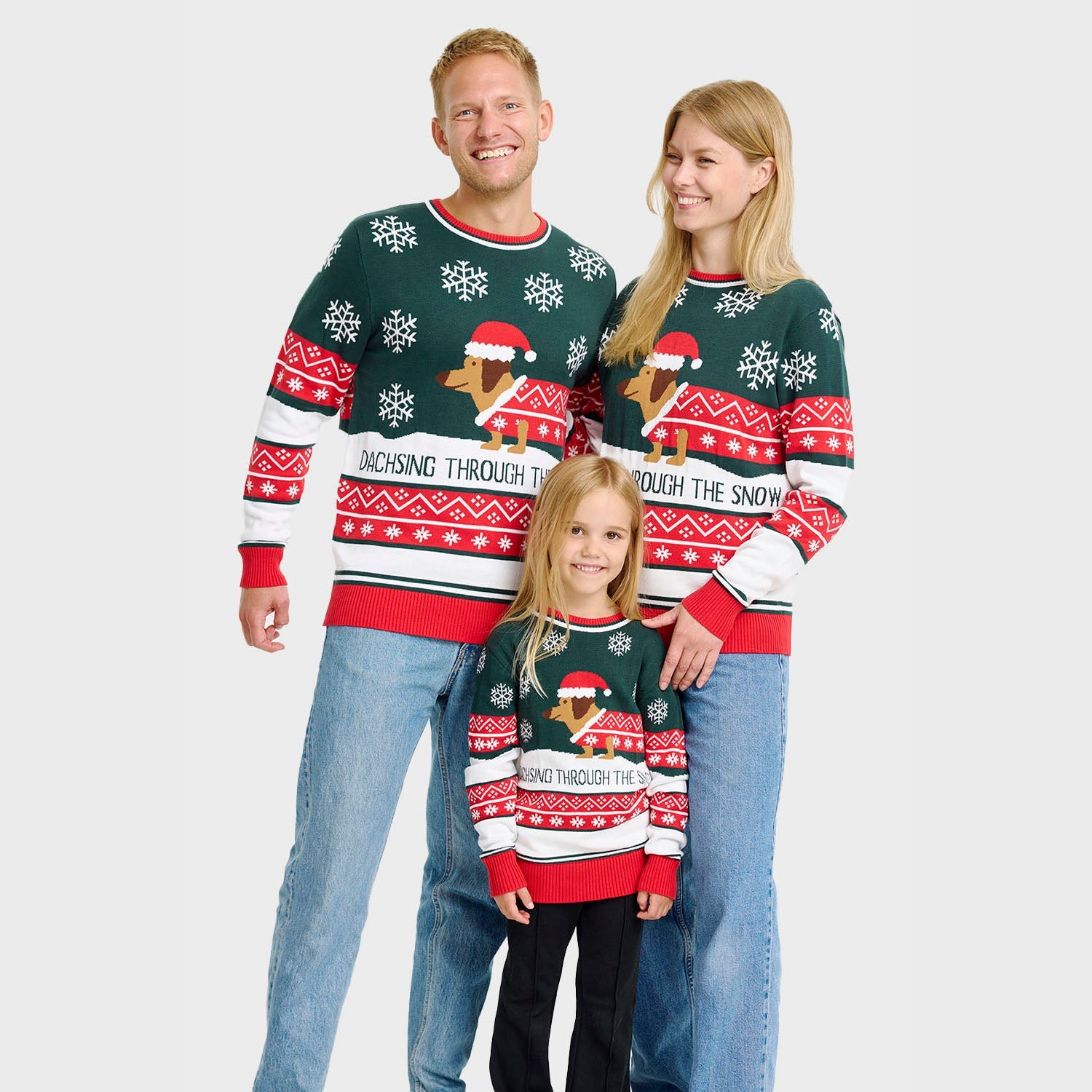 Dashing Around kersttrui – Heren