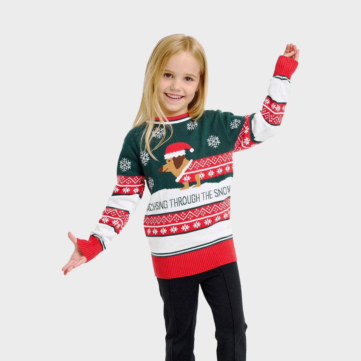 Maglione Natalizio Per Bambini 3+ Anni - Felpa Con Motivi Festivi, Comoda Ed Elegante Per Feste E Quotidiano
