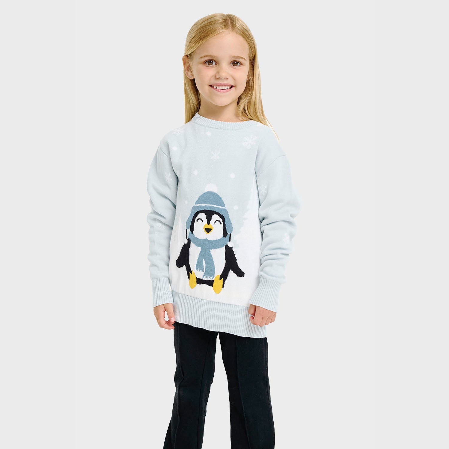 Cute Penguin maglione natalizio – Bambini