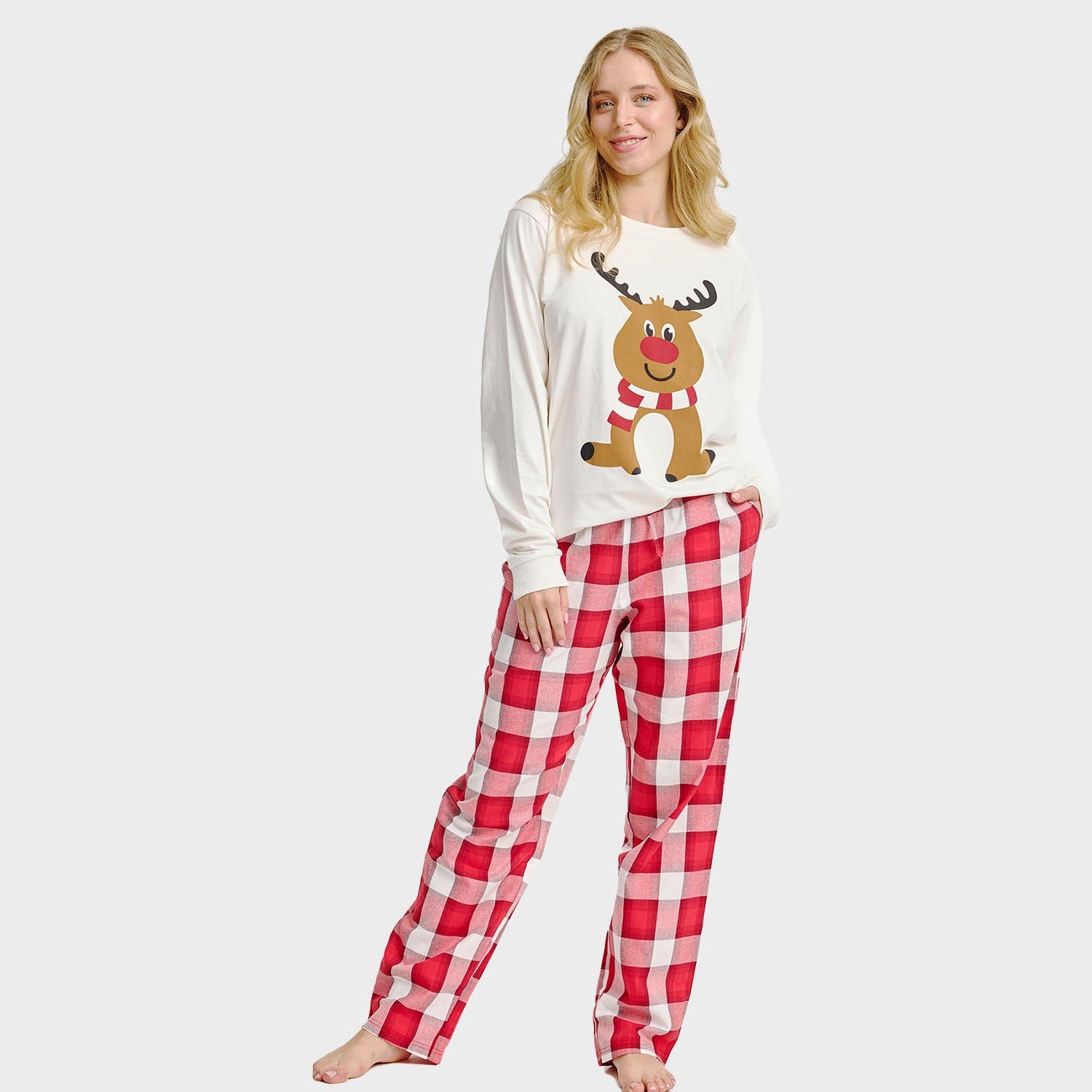 The Reindeer pyjama-top – Dames