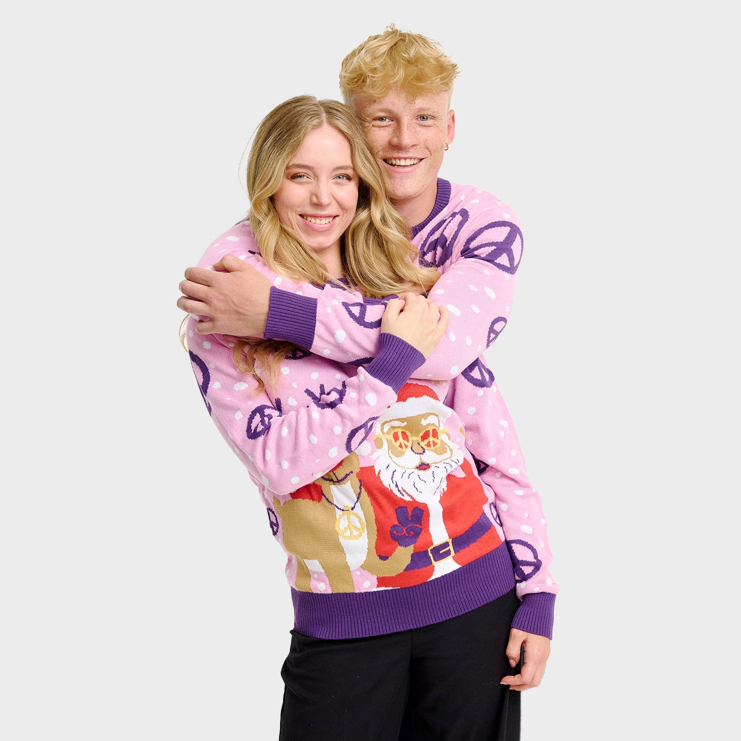 Hippie maglione natalizio – Donna