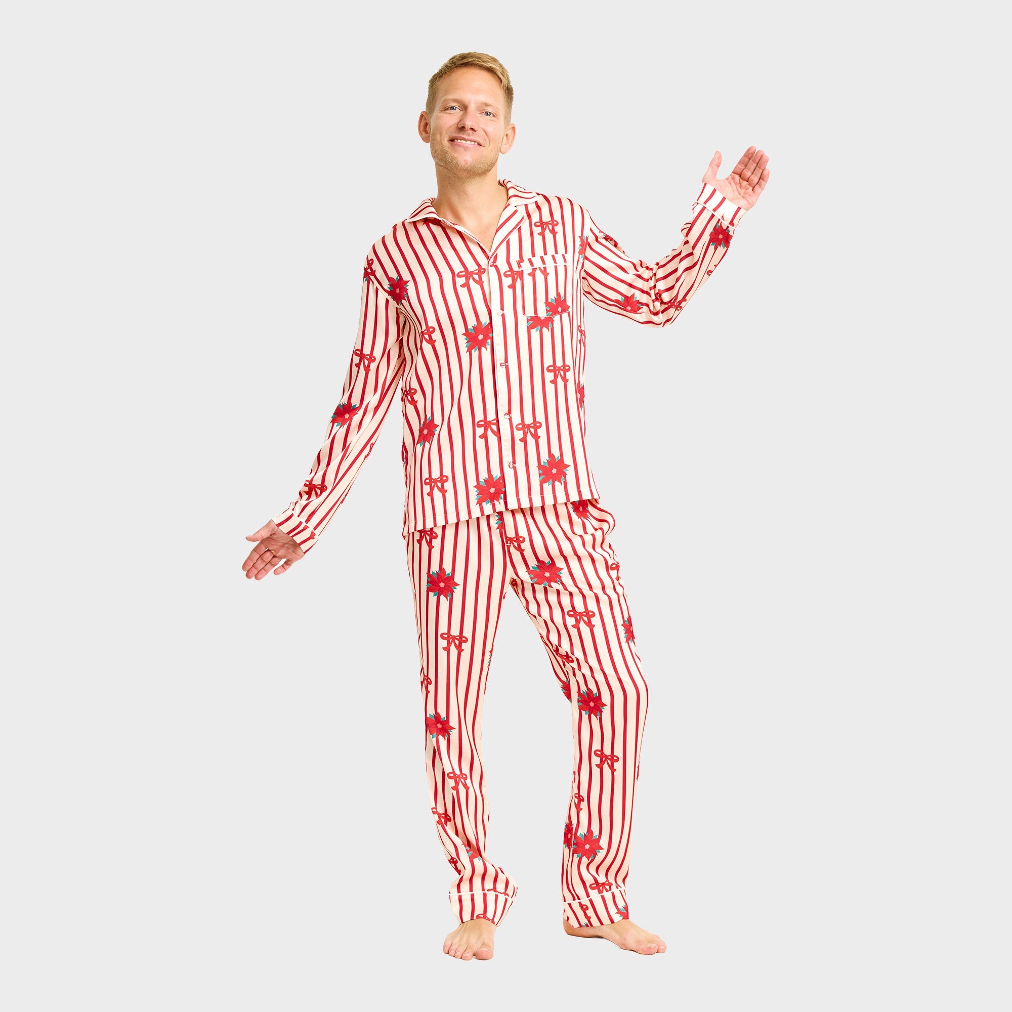 Satijnen pyjama – Heren
