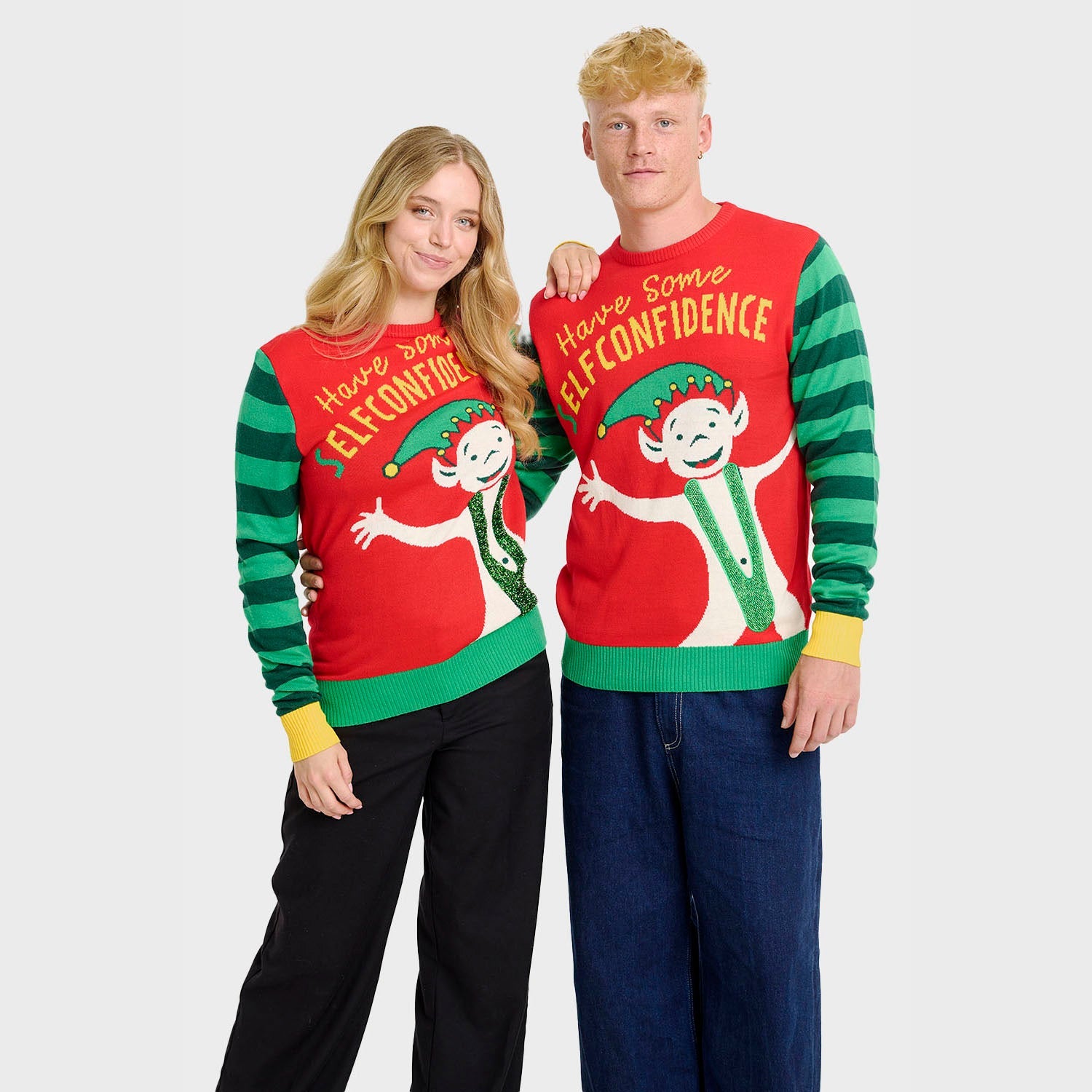 Elf Confidence kersttrui – Dames