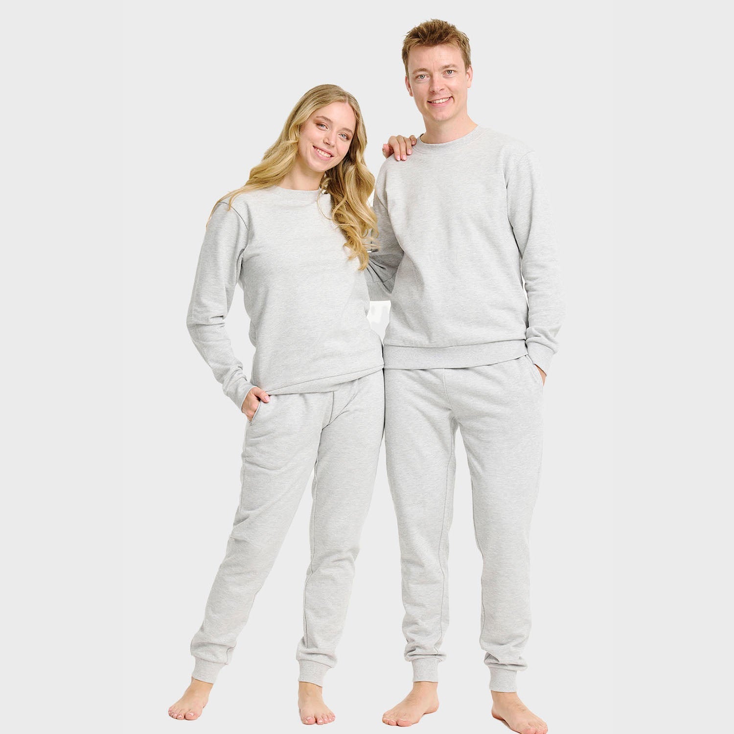 Grijs sweatset – Dames