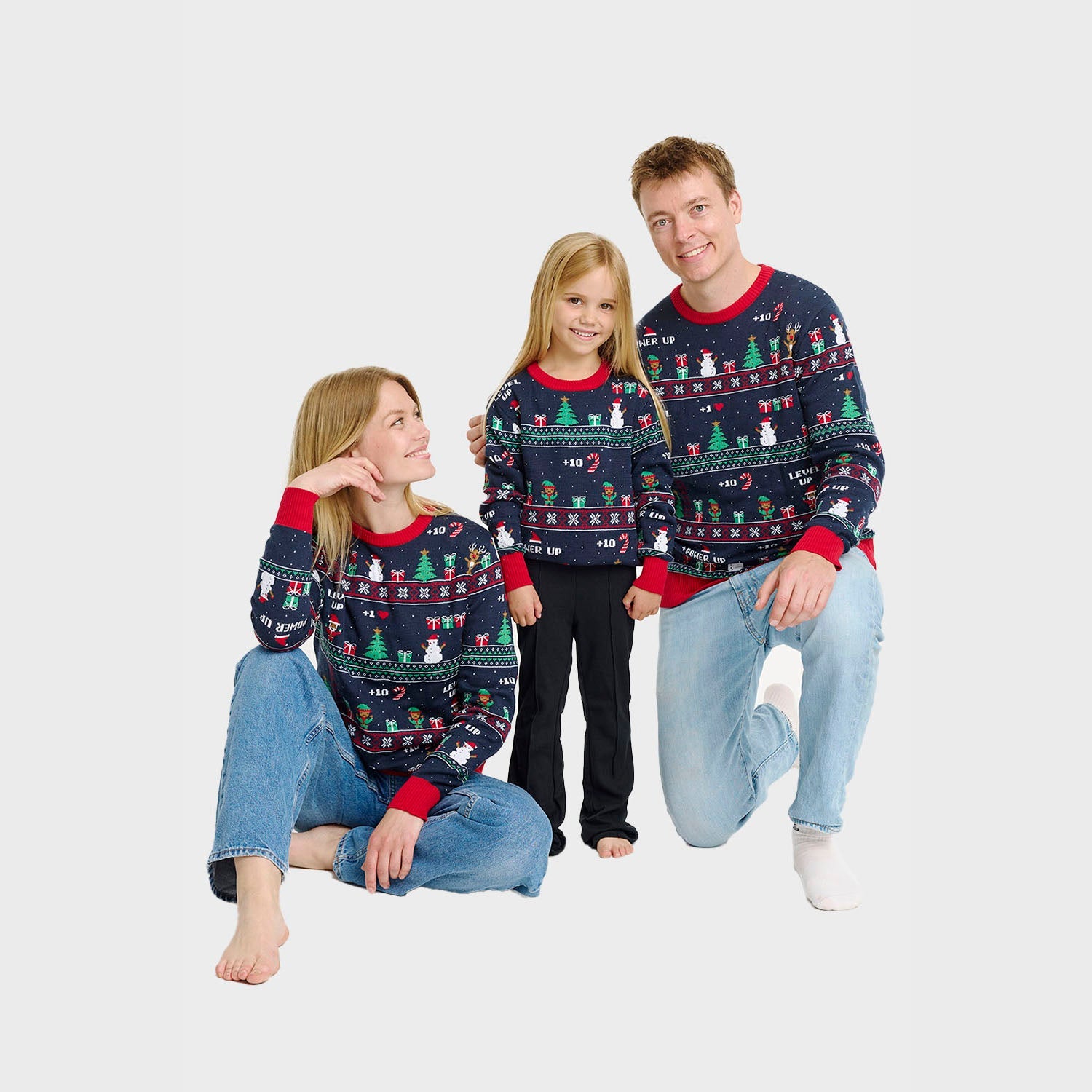 Vintage Gaming kersttrui – Kinderen