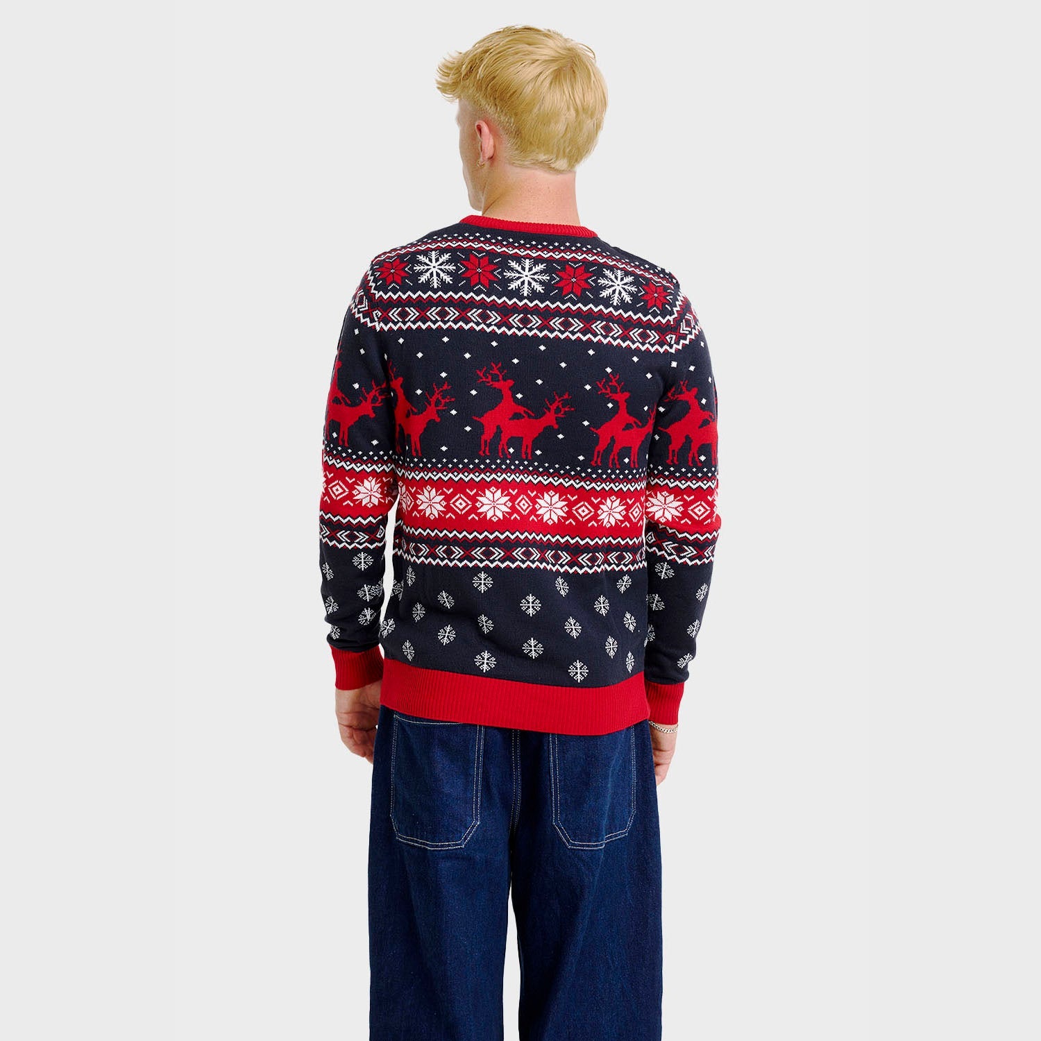 Trendy Reindeer maglione natalizio – Uomo