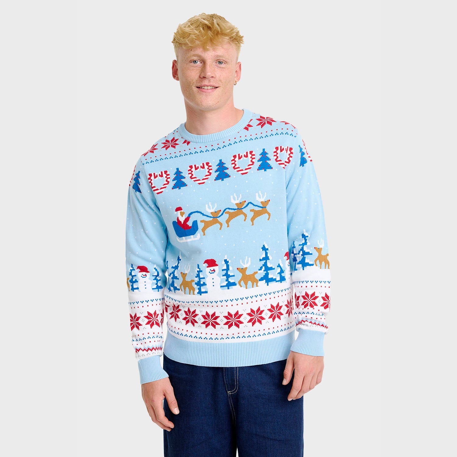 Christmas Wonderland maglione natalizio – Uomo