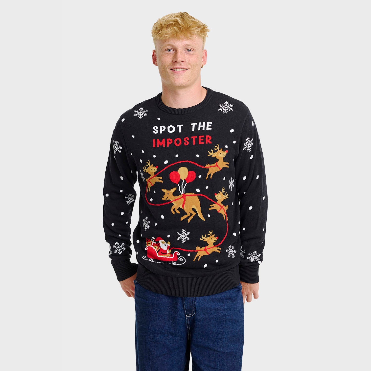 Imposter kersttrui – Heren