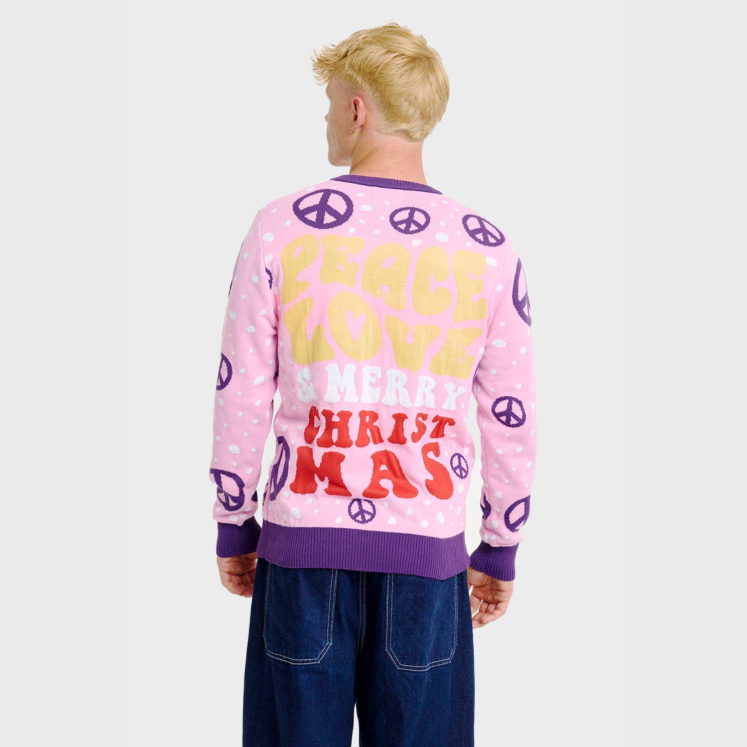 Hippie maglione natalizio – Uomo