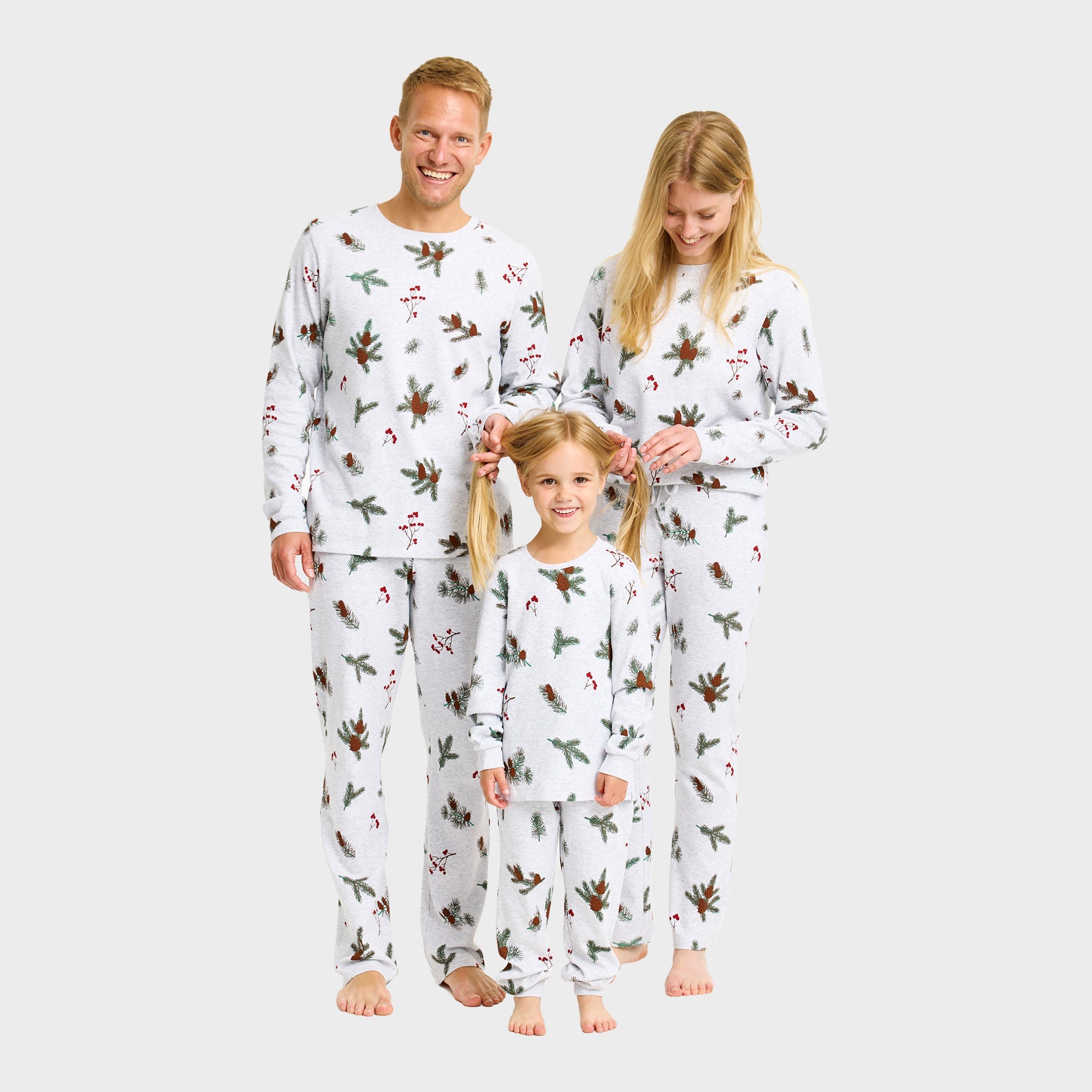 De geribde pyjama – Heren