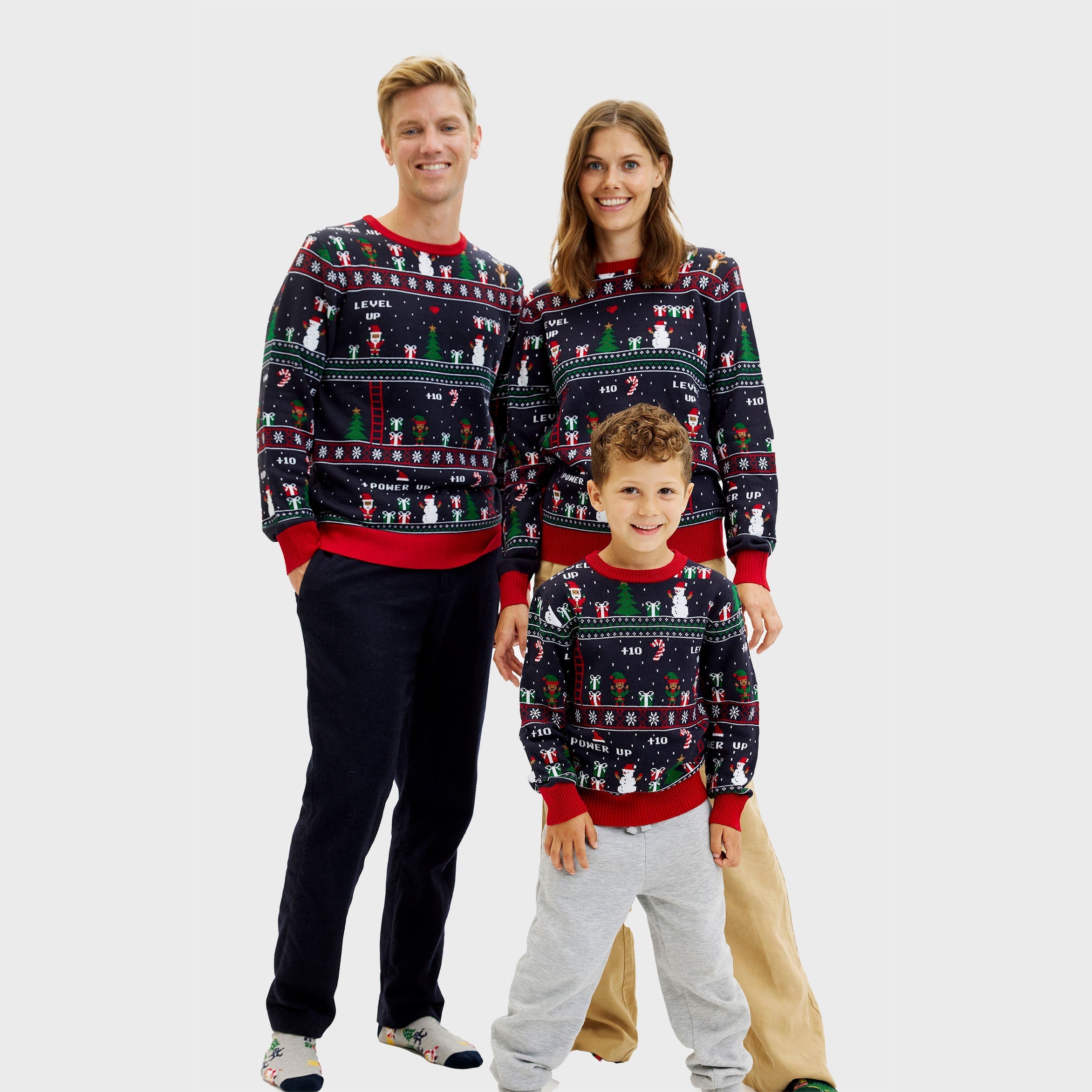 Vintage gamer maglione natalizio – Bambini