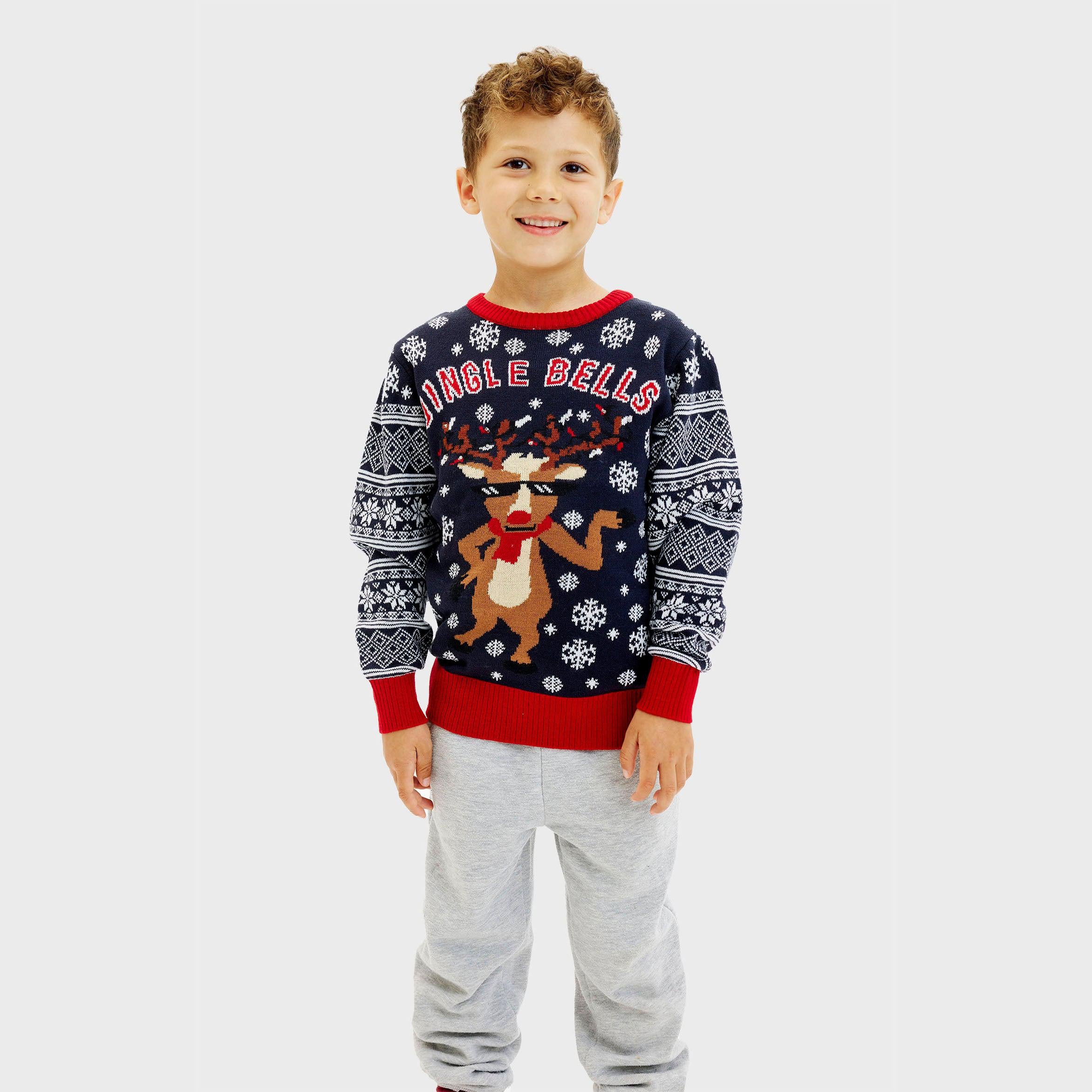 Jingle Bells Maglione Natalizio - Bambini