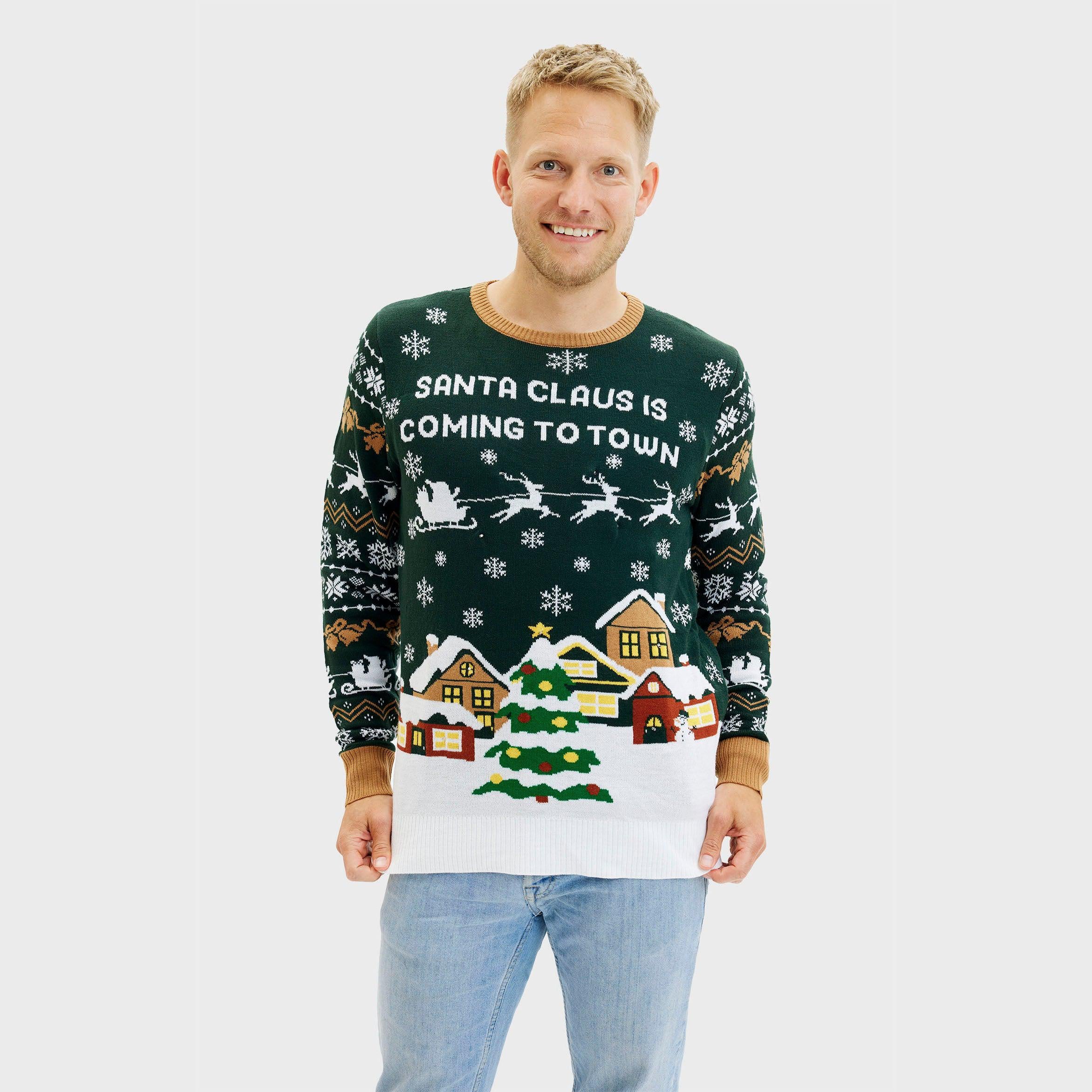 Santa Claus Is Coming To Town LED - Uomo