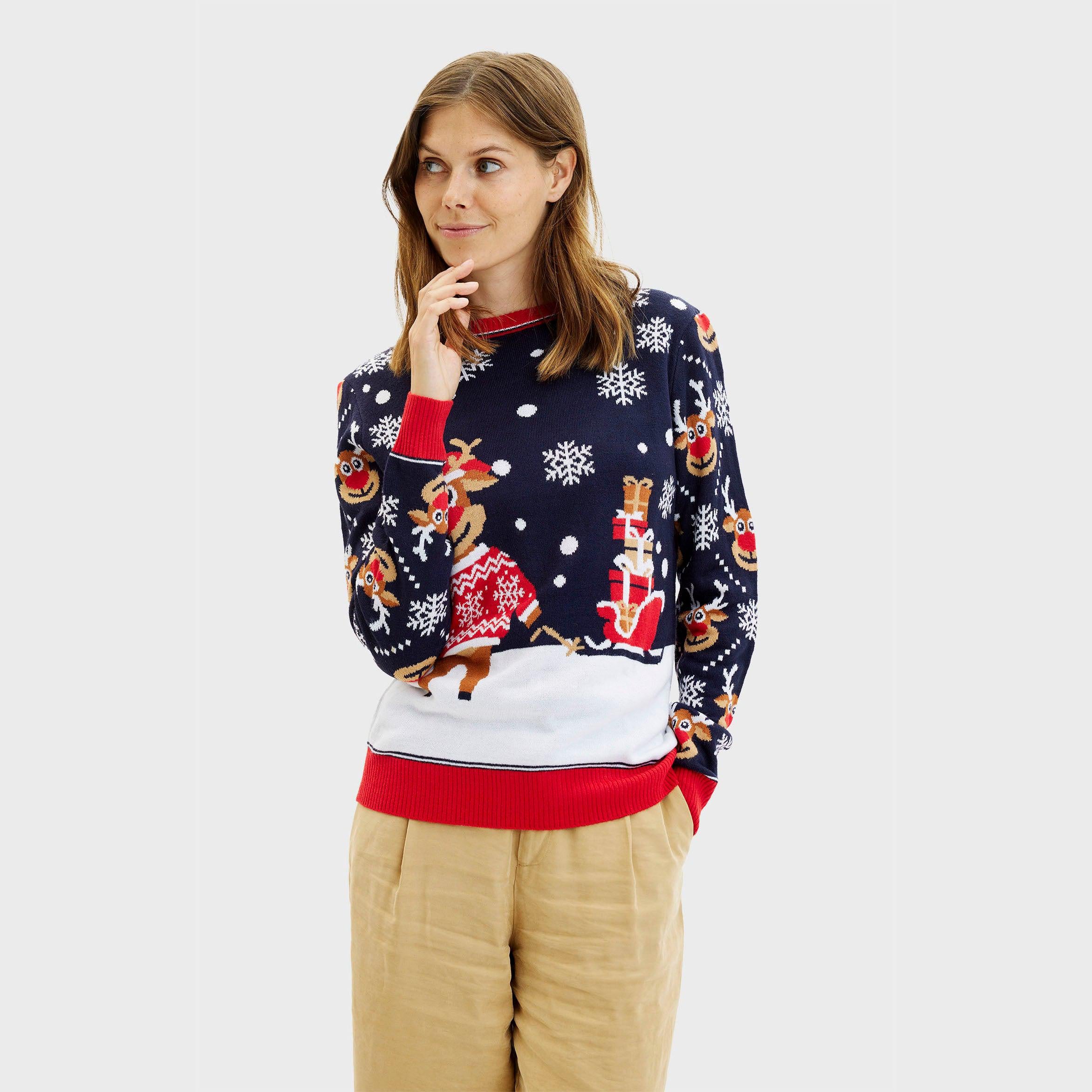 The Bringing Christmas Gifts Sweater - Donna