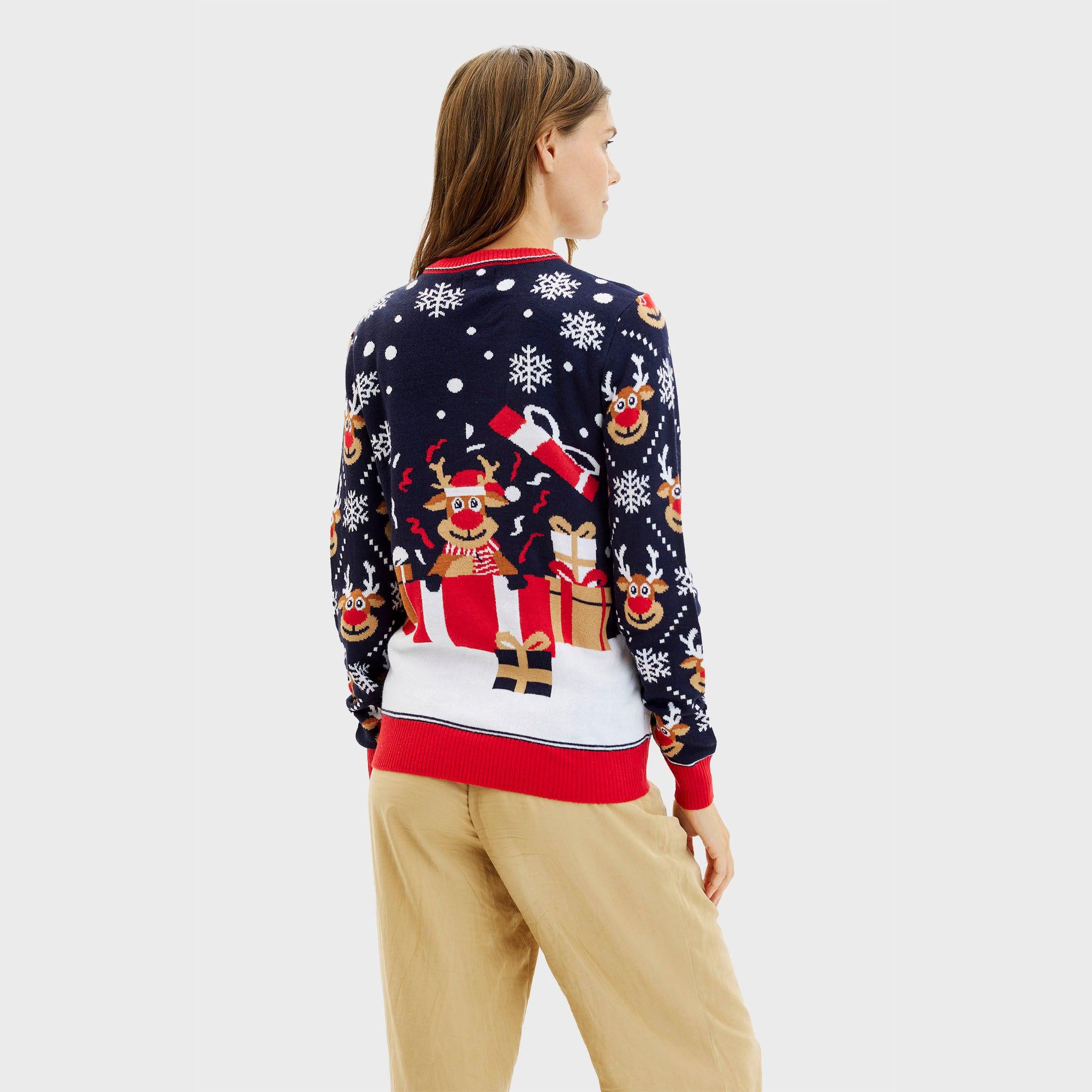 The Bringing Christmas Gifts Sweater - Donna