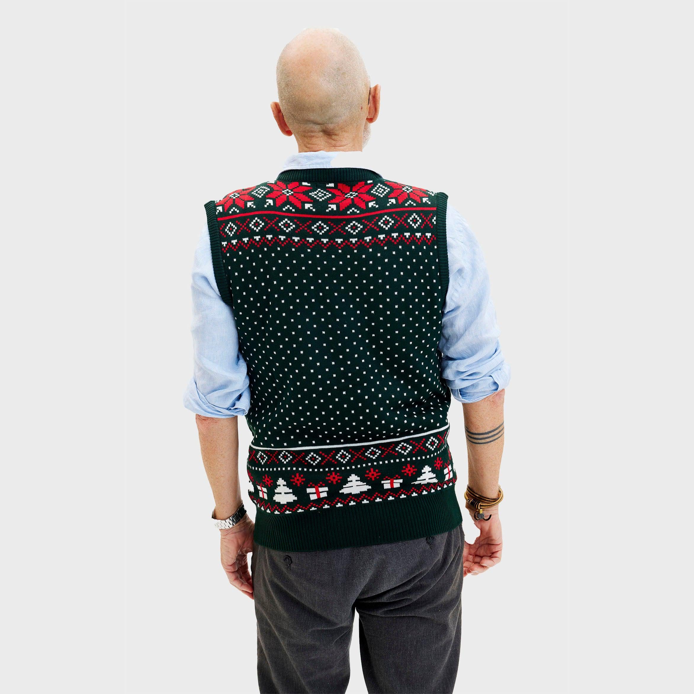 Rudolphs Christmas Gilet - Uomo