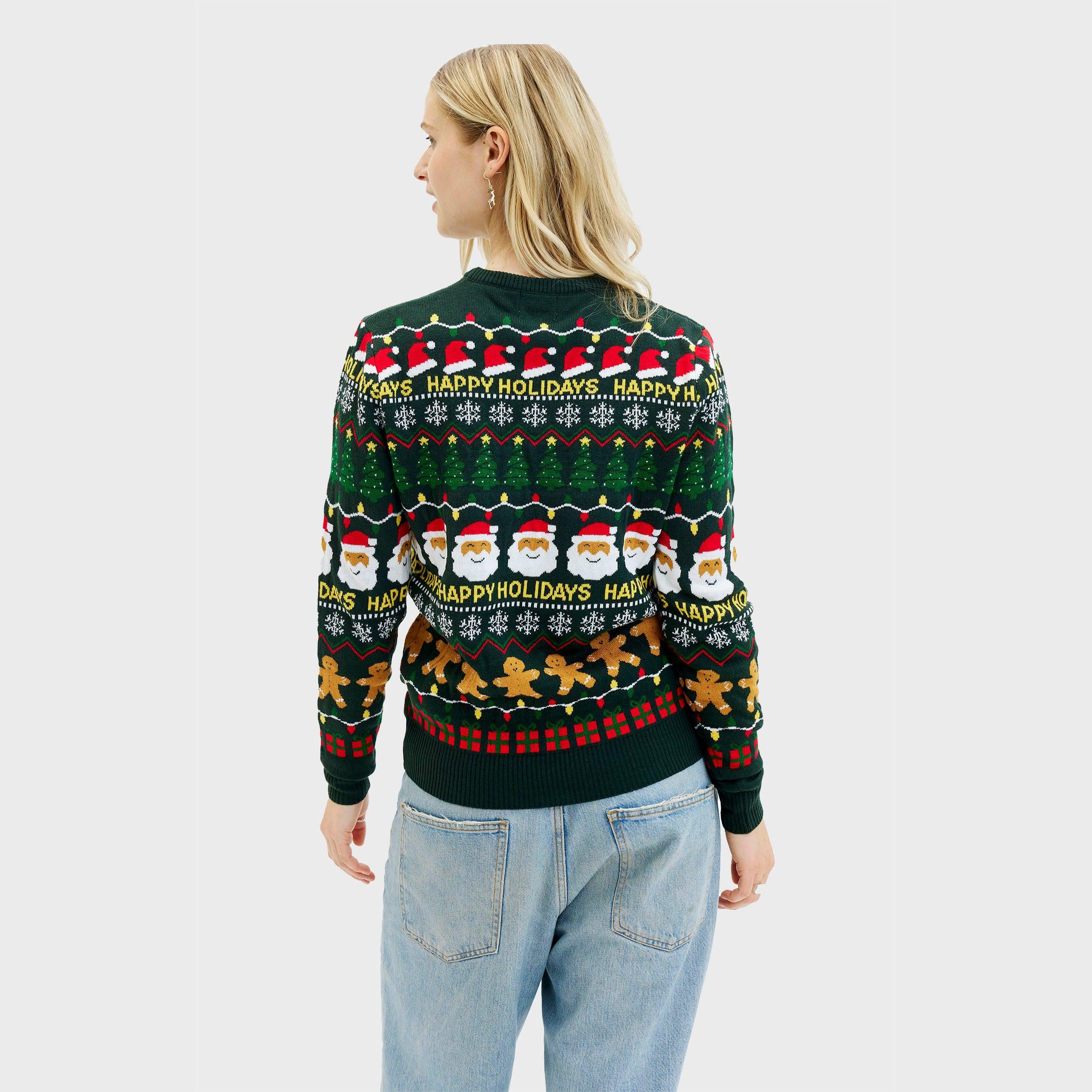 Christmas Sweater With A Vibe - Donna
