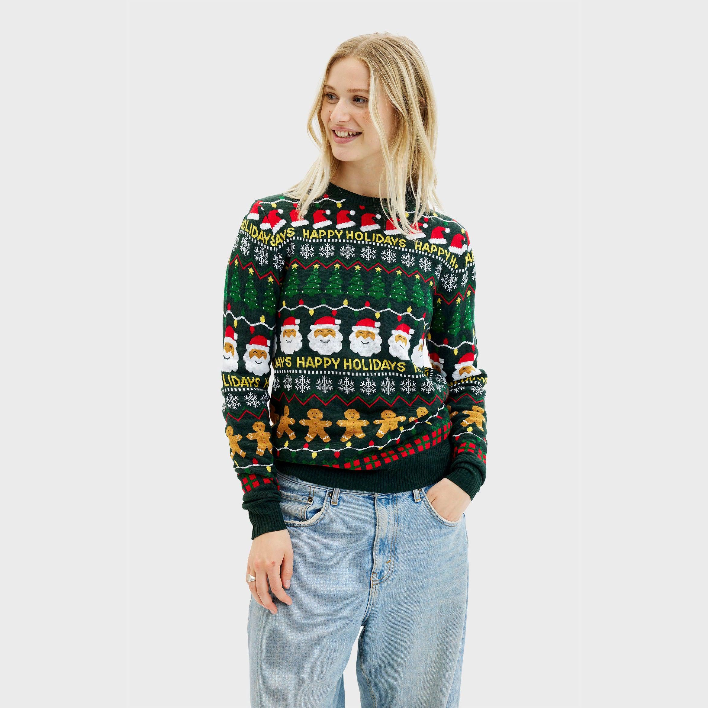 Christmas Sweater With A Vibe - Donna