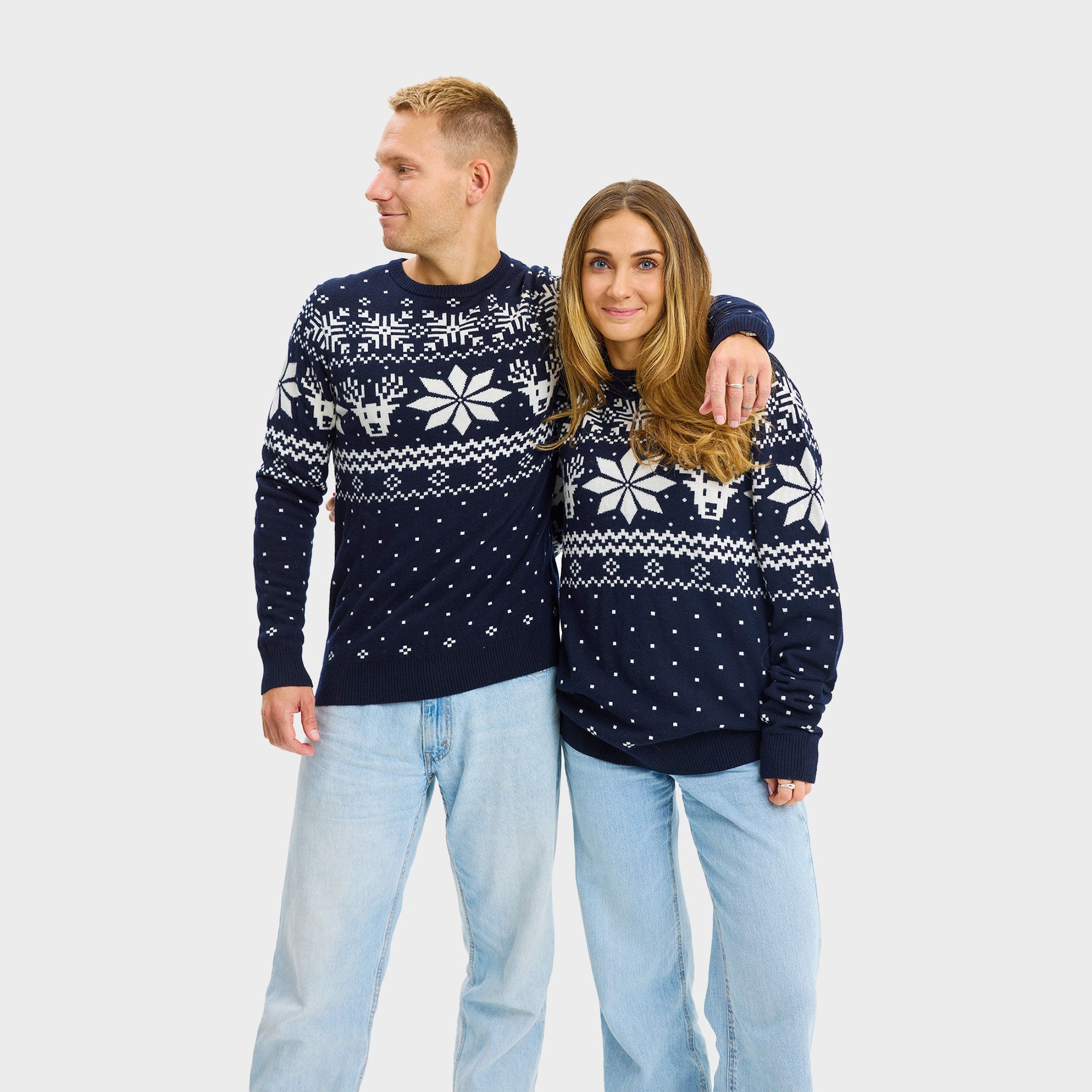 Merino kersttrui – Dames