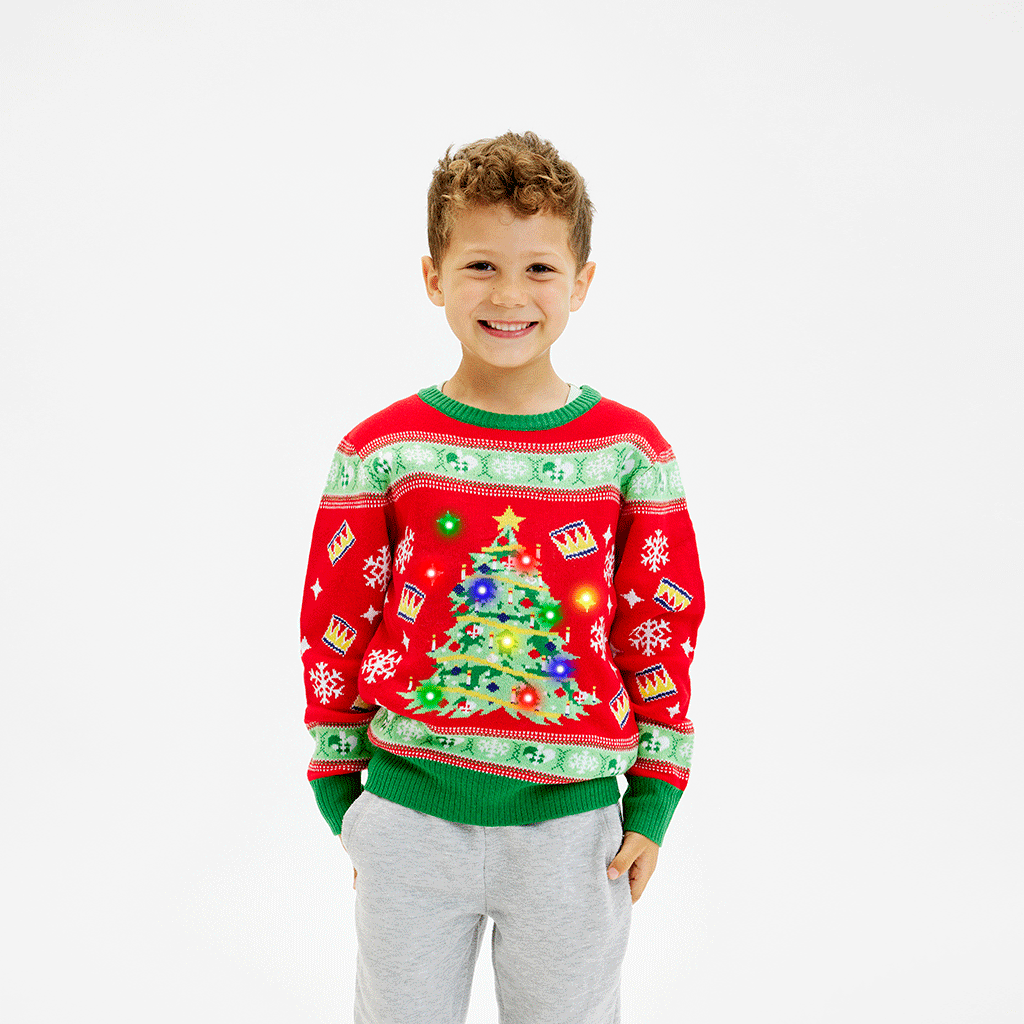 Kerstboom Kersttrui - Kinderen