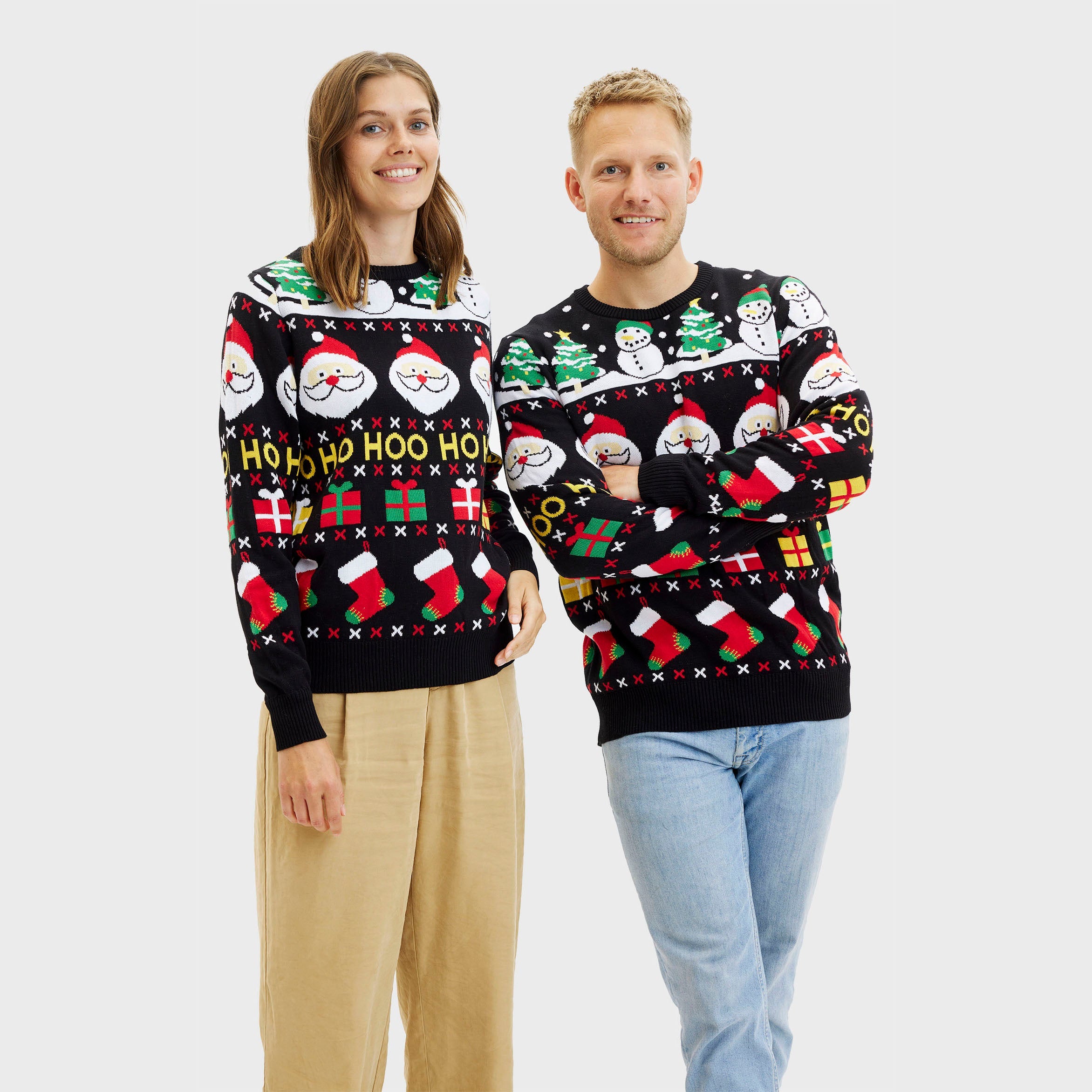De vrolijke kersttrui voor heren
