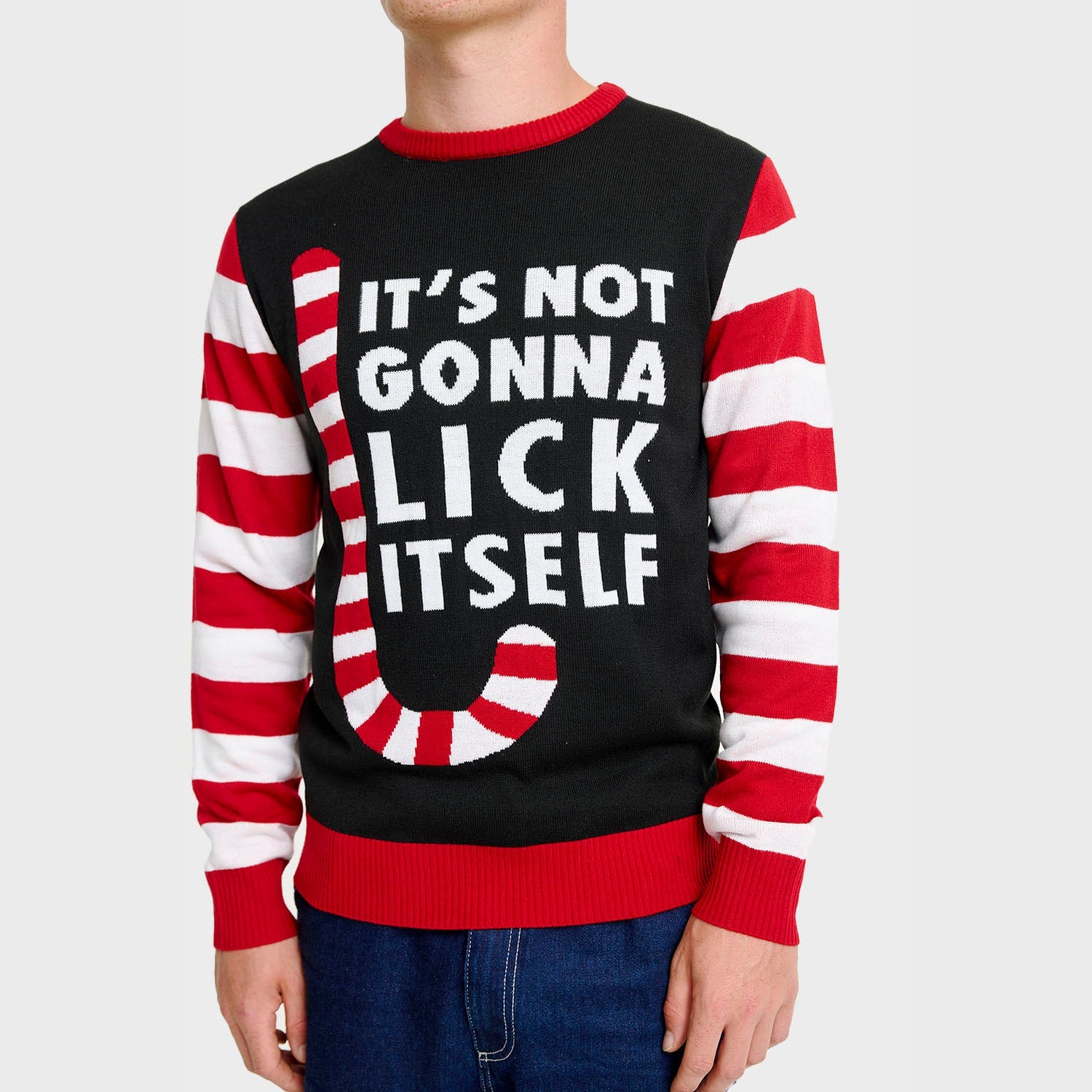Candy Cane maglione natalizio – Uomo