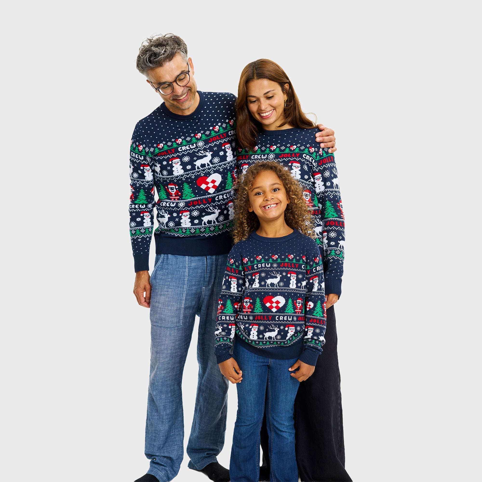 Jolly Crew kersttrui – Kinderen