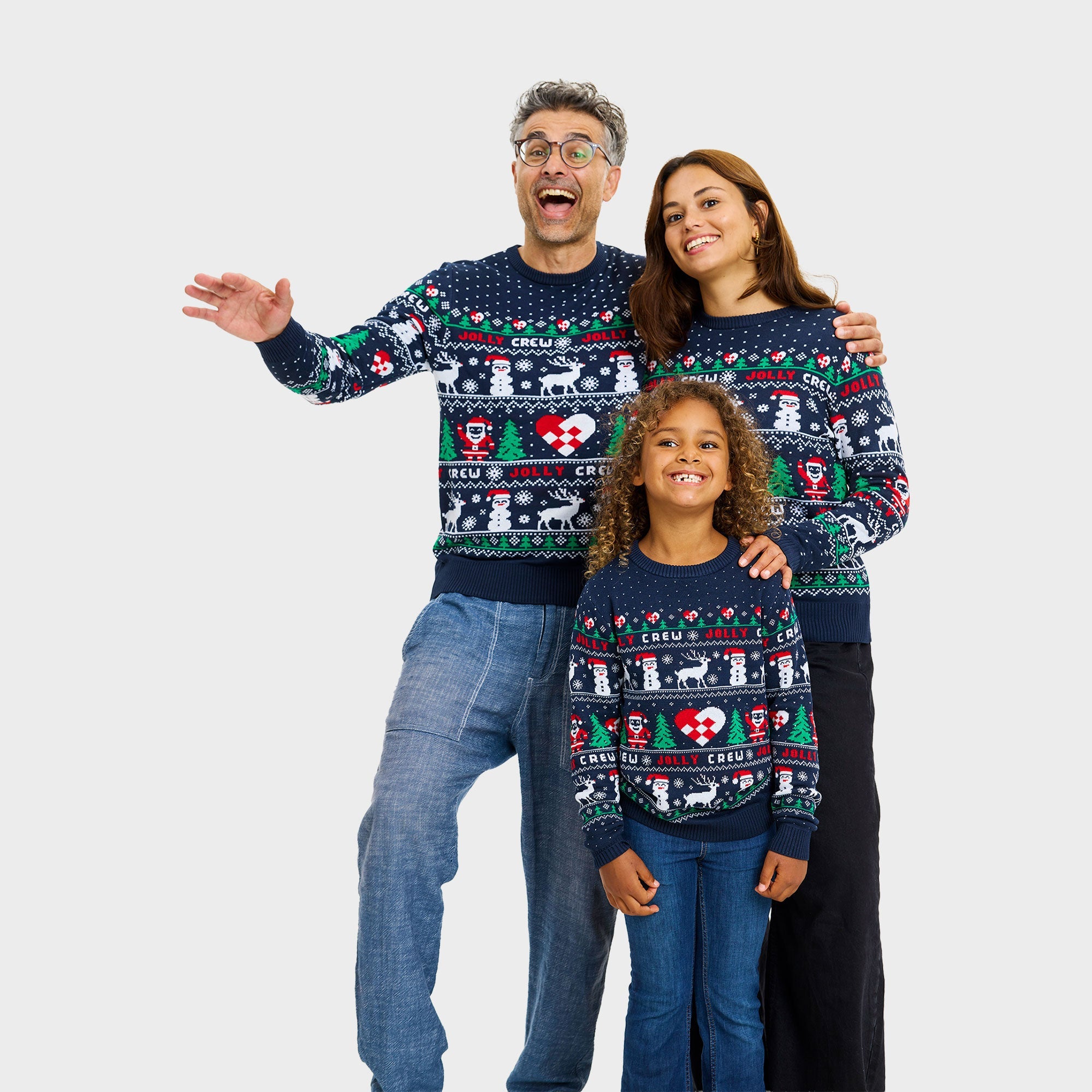 Jolly Crew kersttrui – Dames