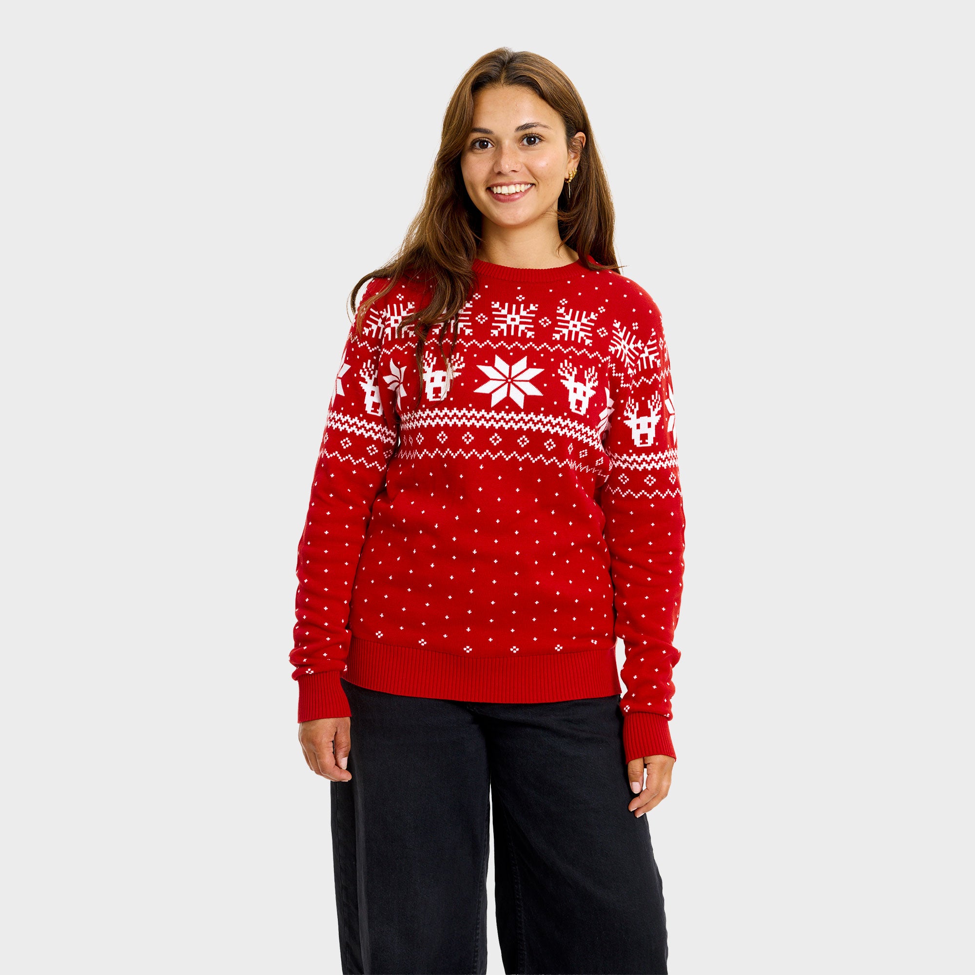 Scandinavian maglione natalizio – Donna