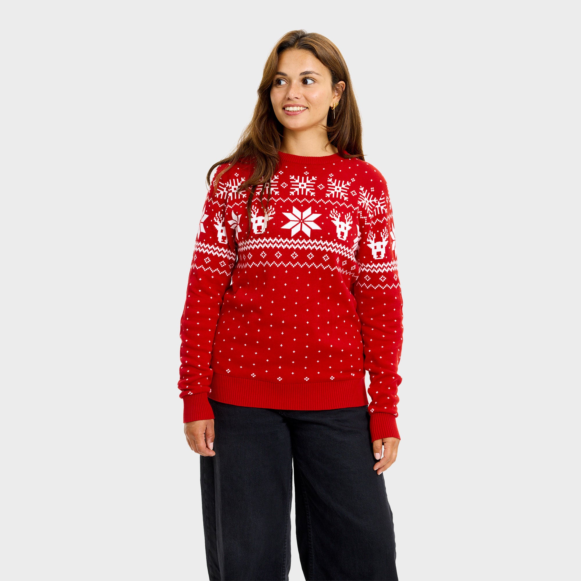 Scandinavian maglione natalizio – Donna