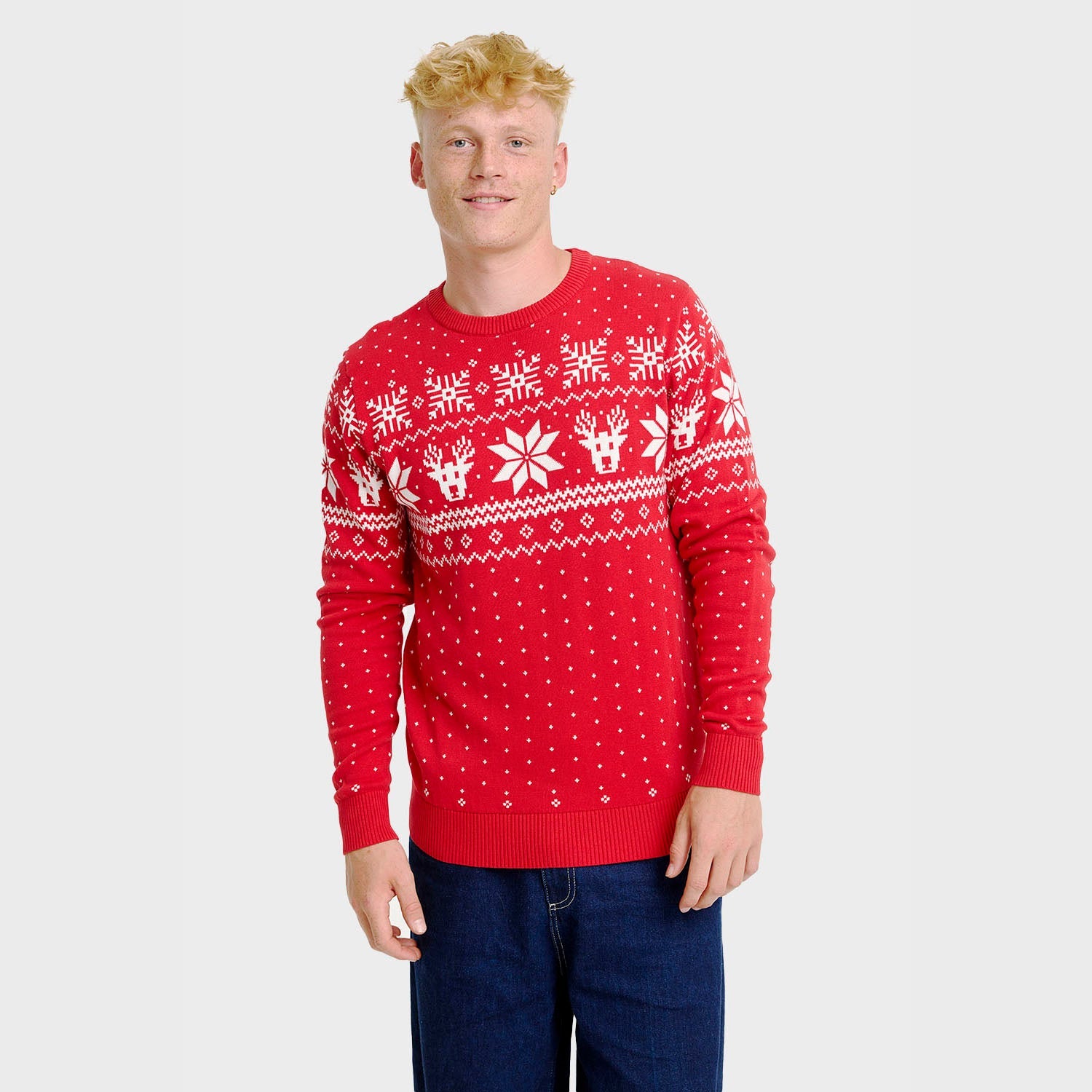 Scandinavian maglione natalizio – Uomo