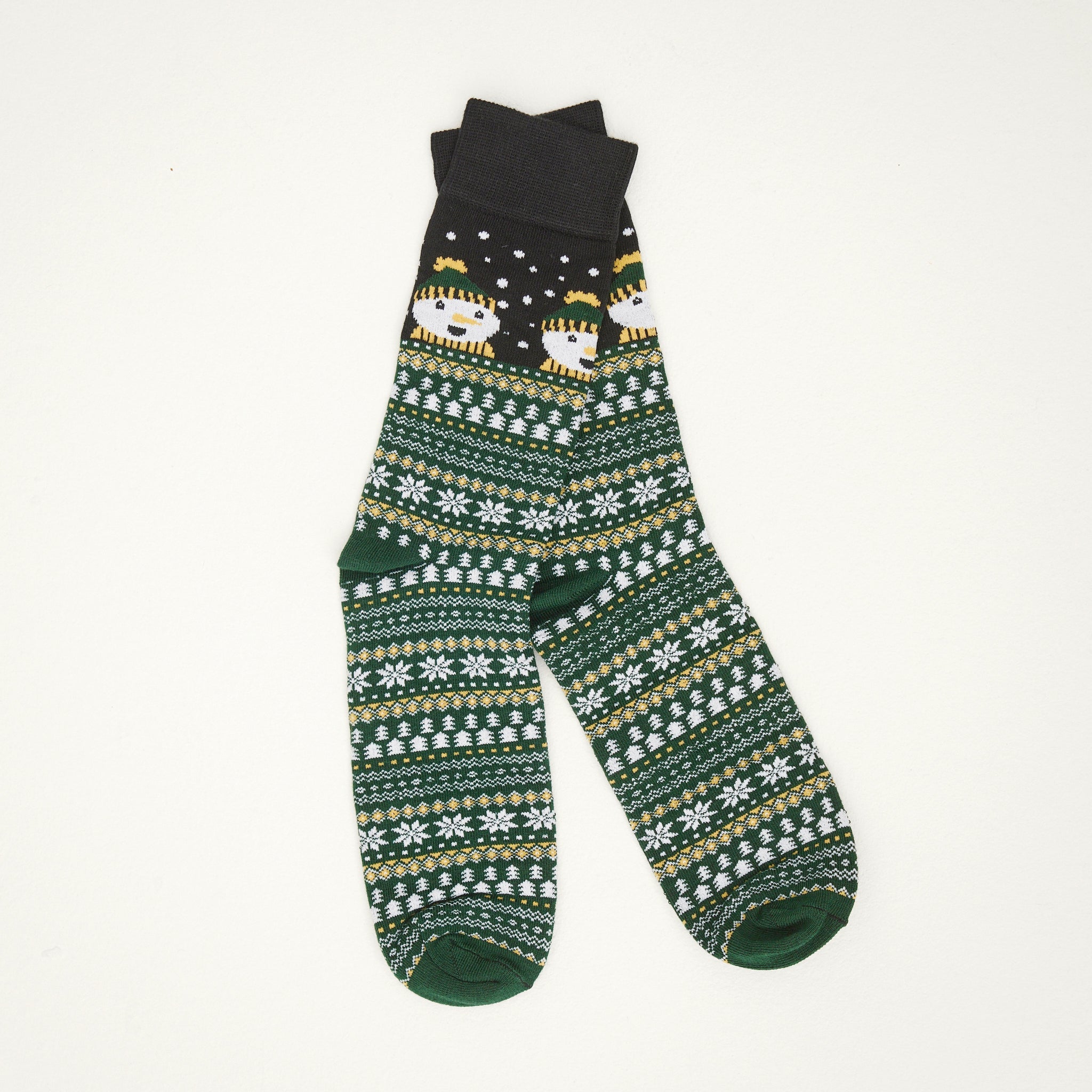 Calze corte Babbo Natale aereo da uomo Hello Xmas