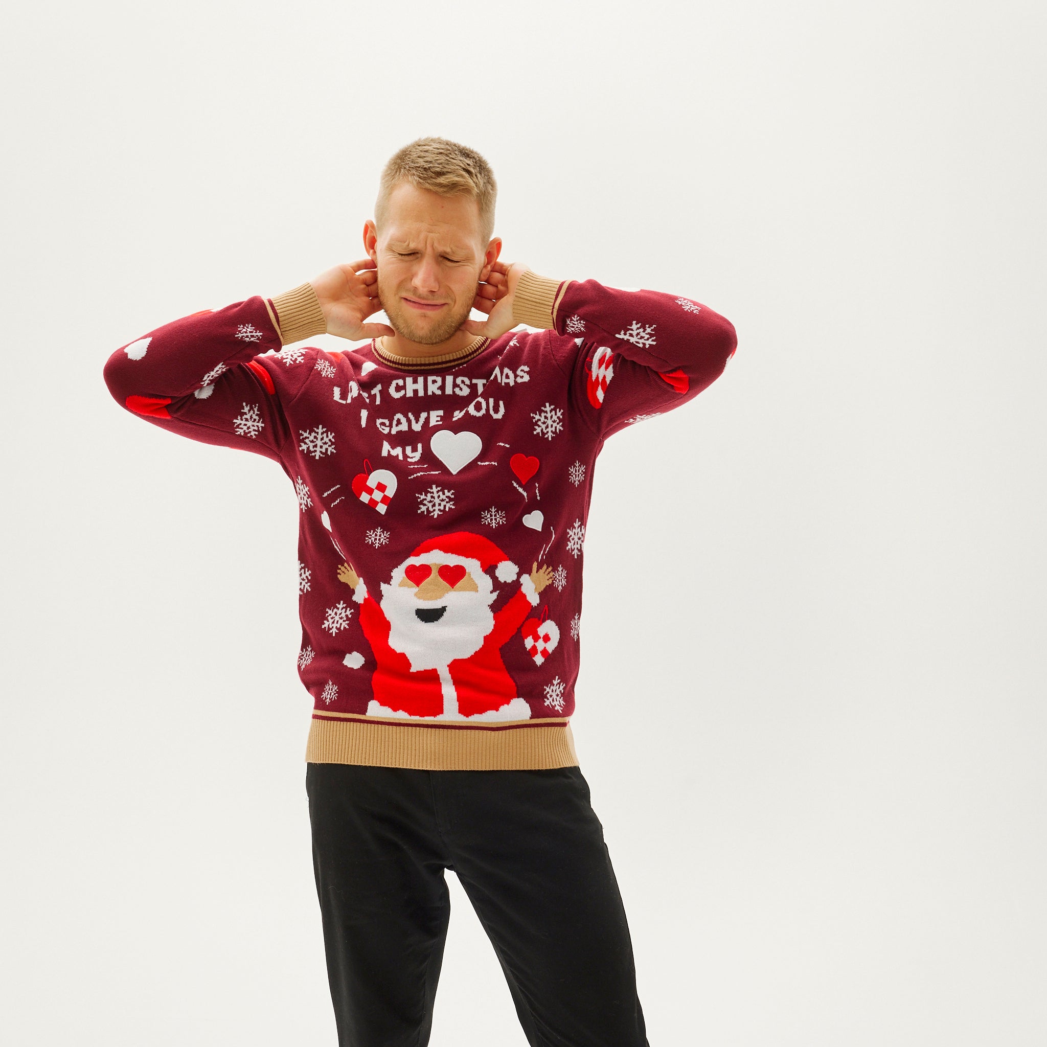 The Christmas Heart Sweater - Uomo