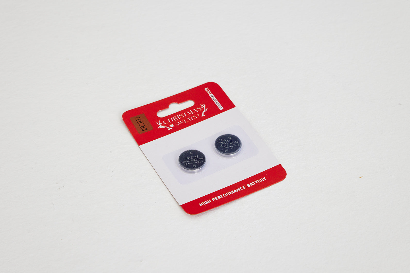 Un pacco di batterie rosse.